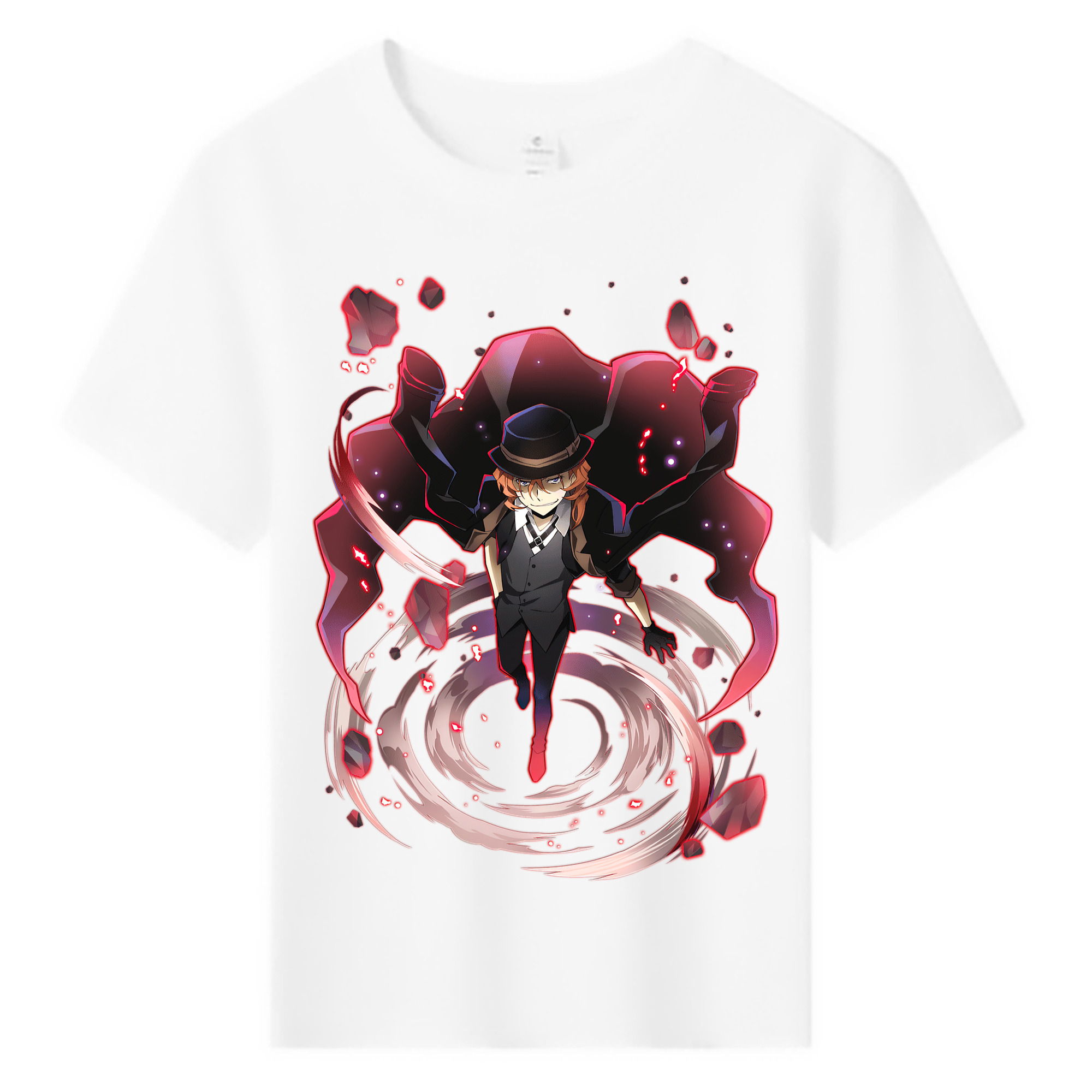 （画像用） 文豪ストレイドッグス Bungo Stray Dogs 綿100％キッズTシャツ（フロントプリント）