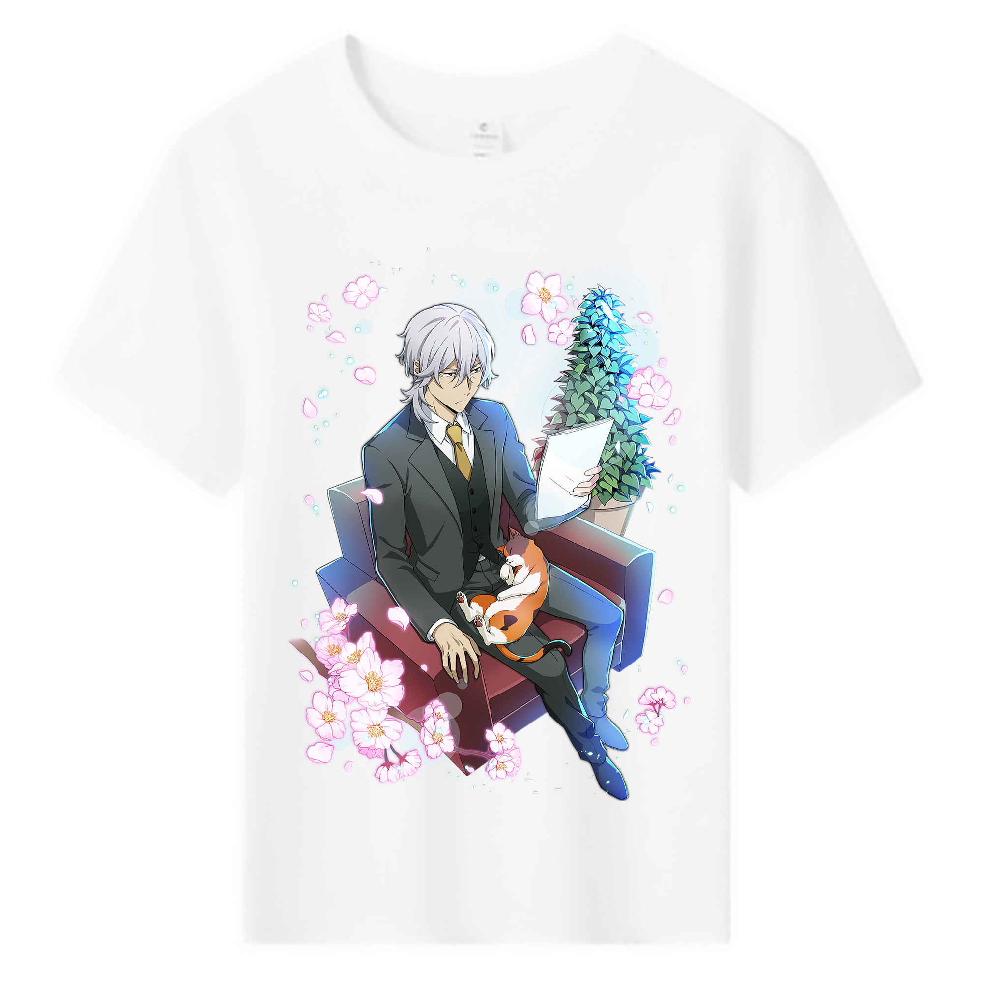 （画像用） 文豪ストレイドッグス Bungo Stray Dogs 綿100％キッズTシャツ（フロントプリント）