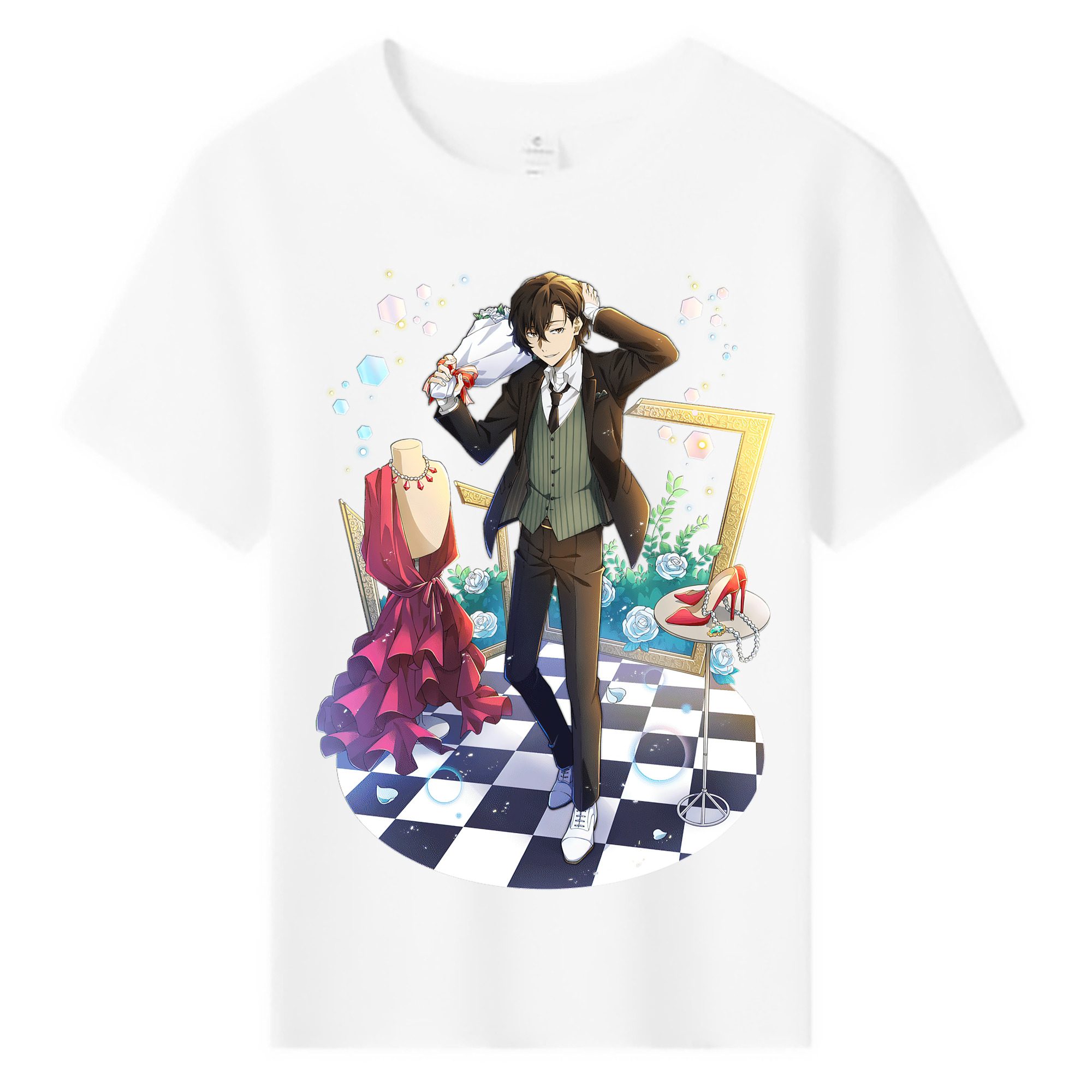 （画像用） 文豪ストレイドッグス Bungo Stray Dogs 綿100％キッズTシャツ（フロントプリント）