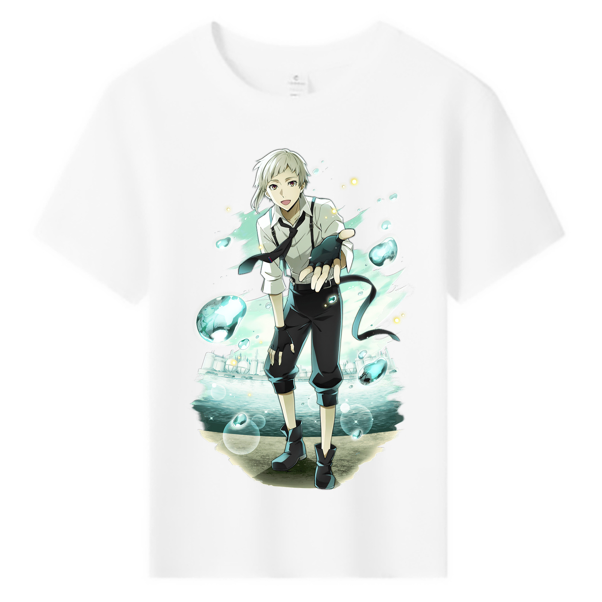 （画像用） 文豪ストレイドッグス Bungo Stray Dogs 綿100％キッズTシャツ（フロントプリント）
