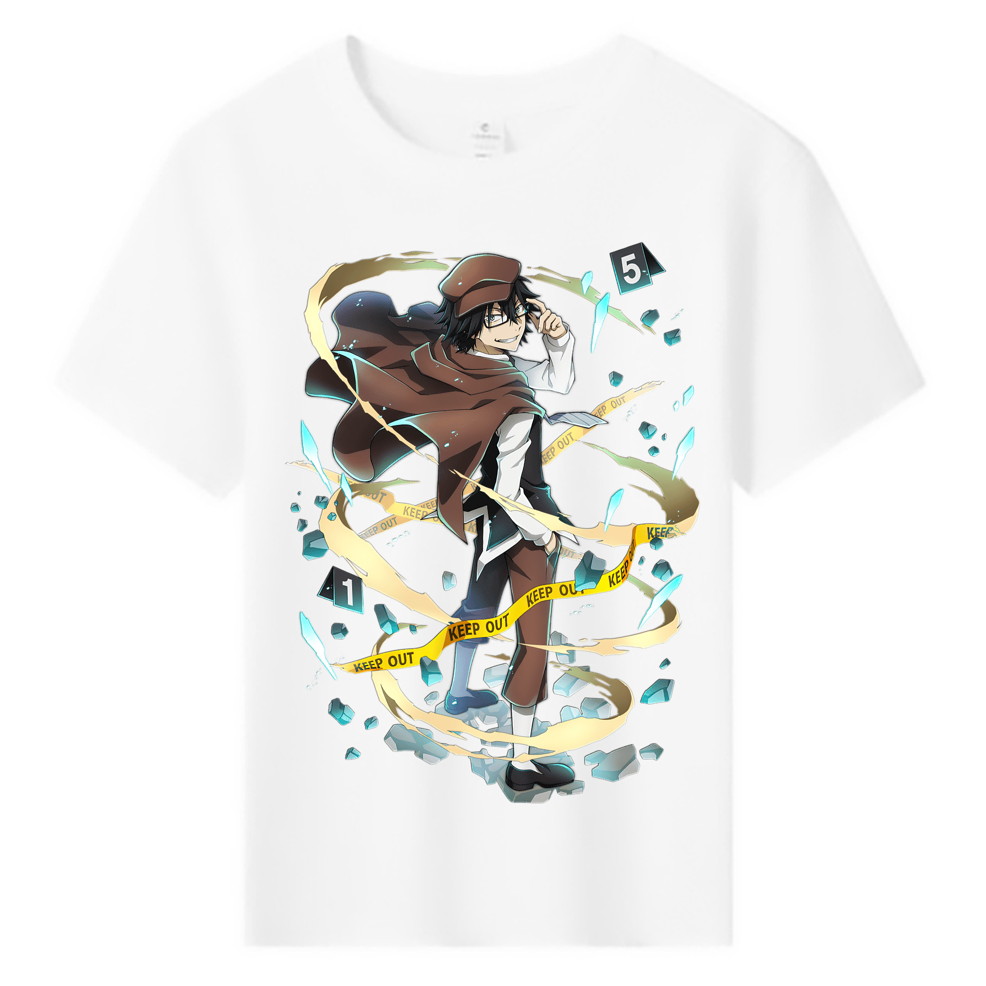 （画像用） 文豪ストレイドッグス Bungo Stray Dogs 綿100％キッズTシャツ（フロントプリント）