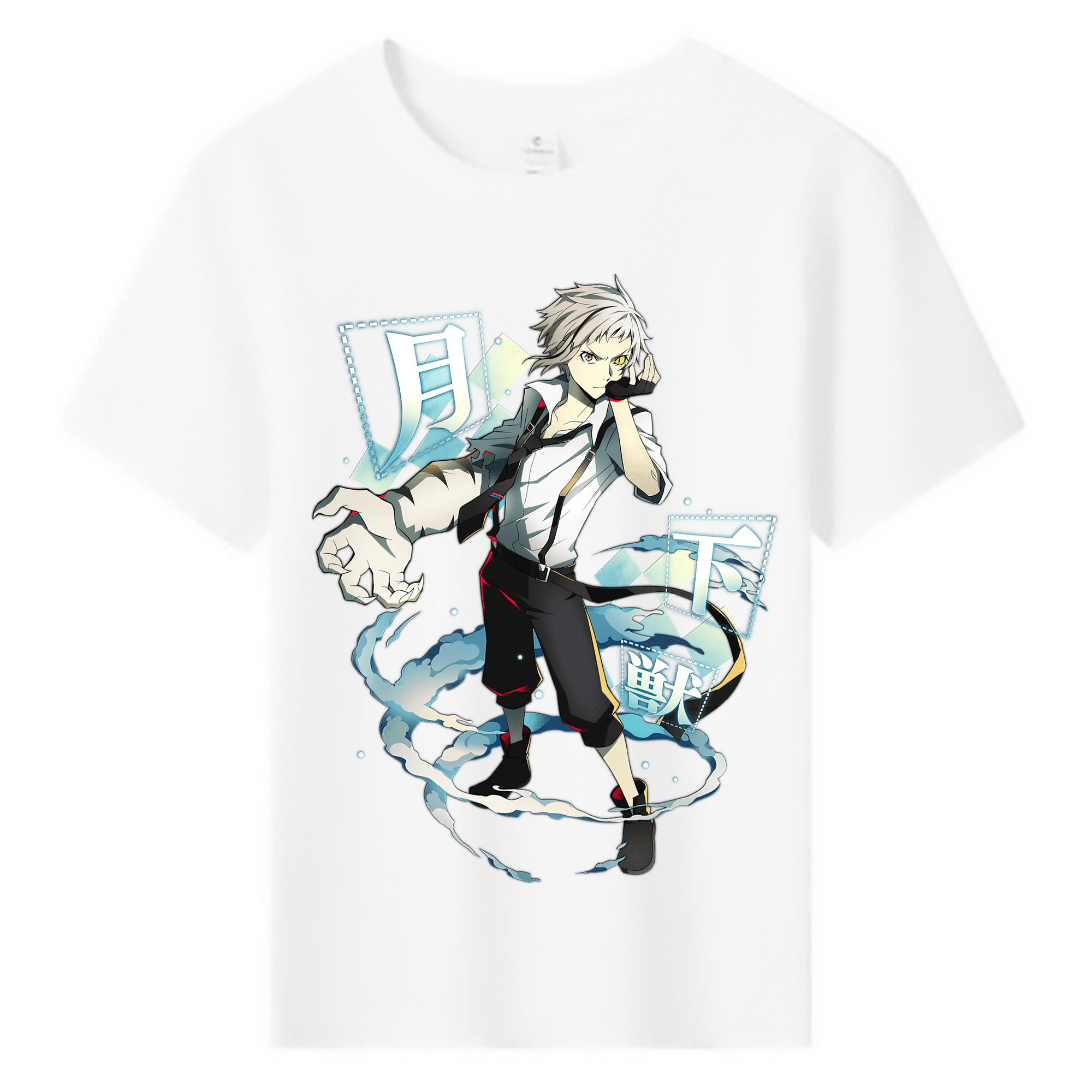 （画像用） 文豪ストレイドッグス Bungo Stray Dogs 綿100％キッズTシャツ（フロントプリント）