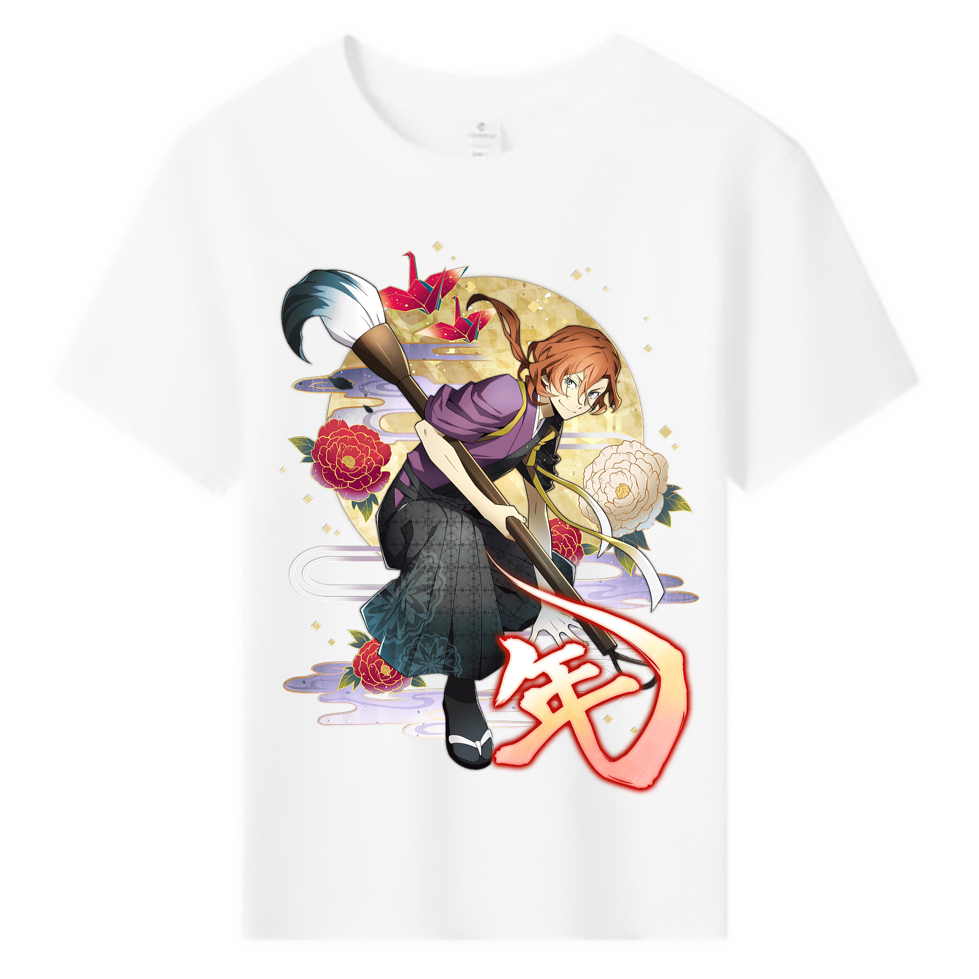 （画像用） 文豪ストレイドッグス Bungo Stray Dogs 綿100％キッズTシャツ（フロントプリント）