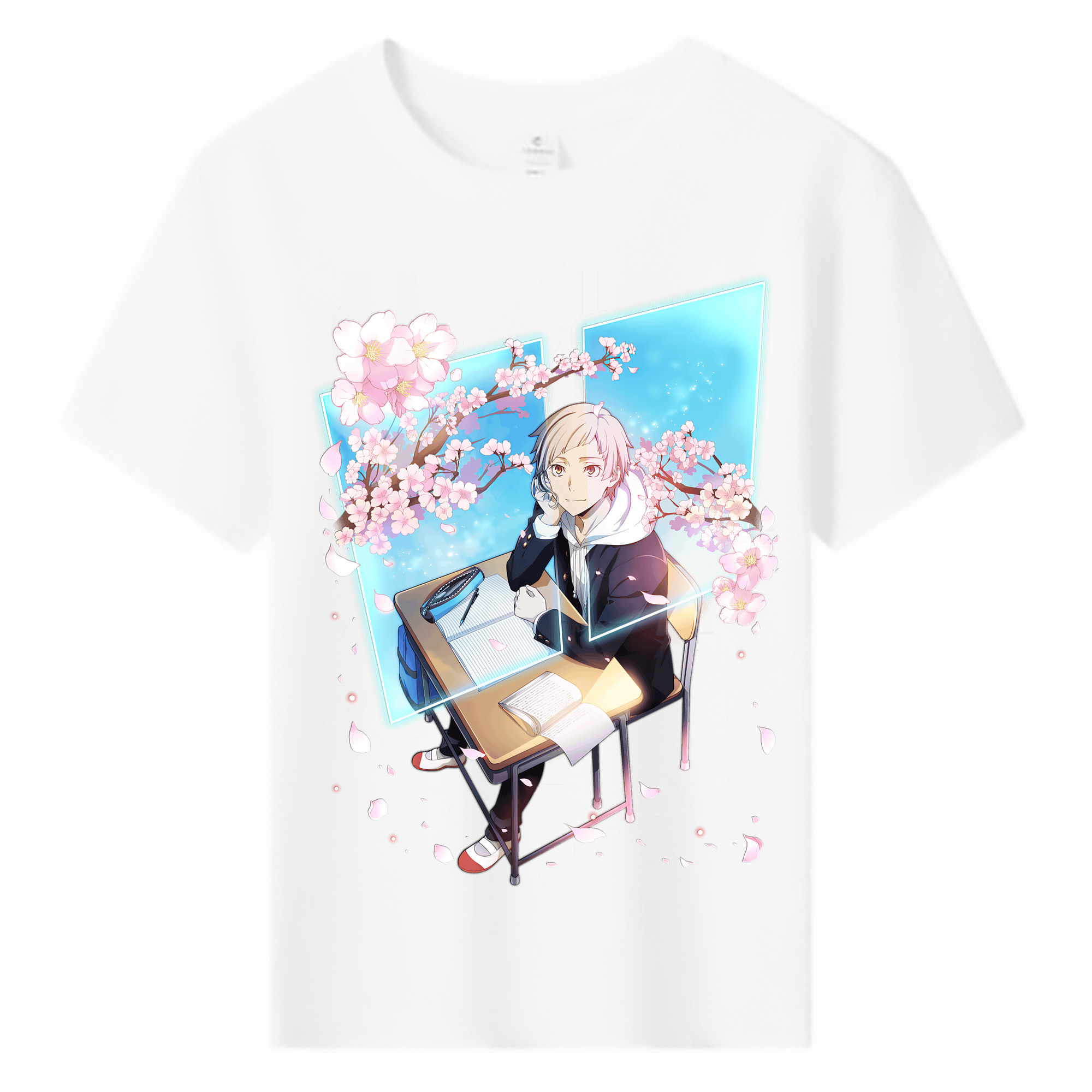 （画像用） 文豪ストレイドッグス Bungo Stray Dogs 綿100％キッズTシャツ（フロントプリント）