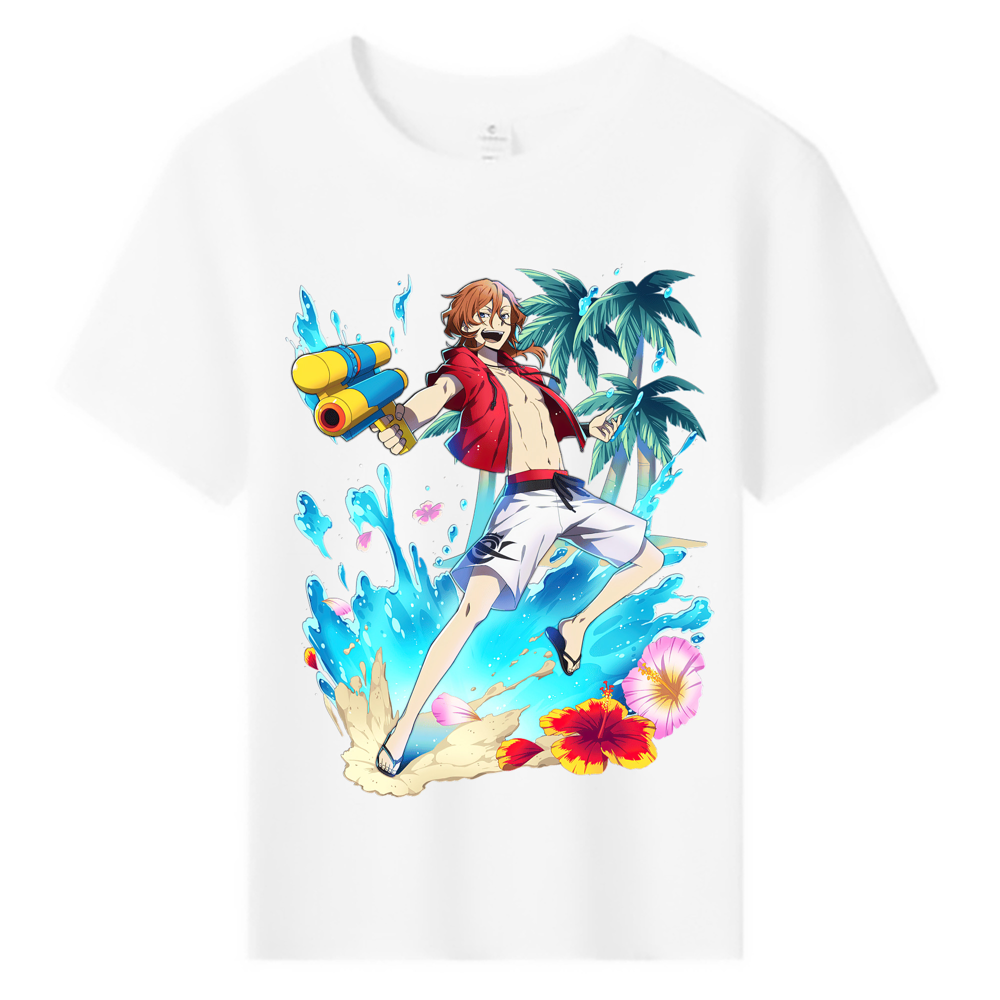 （画像用） 文豪ストレイドッグス Bungo Stray Dogs 綿100％キッズTシャツ（フロントプリント）