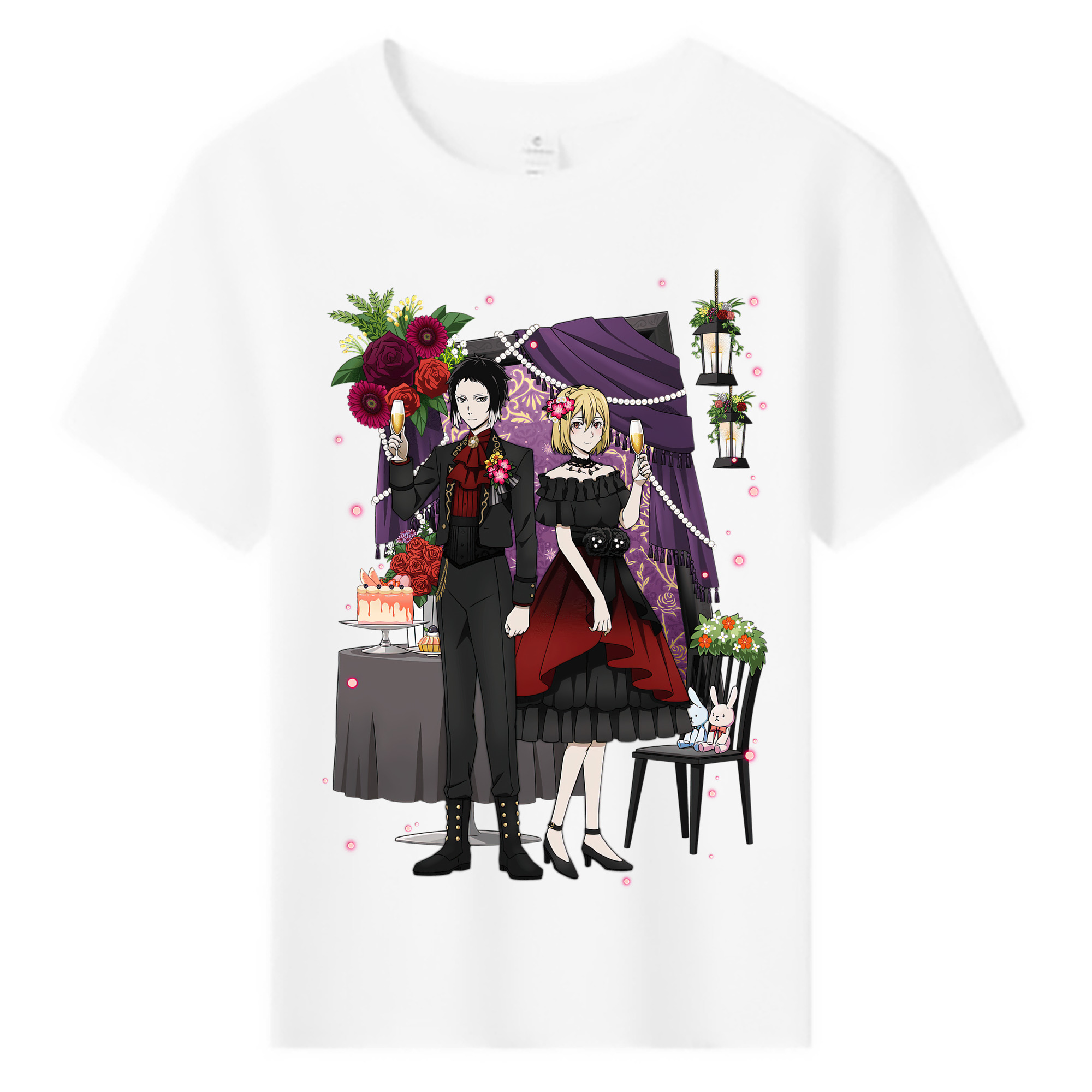 （画像用） 文豪ストレイドッグス Bungo Stray Dogs 綿100％キッズTシャツ（フロントプリント）