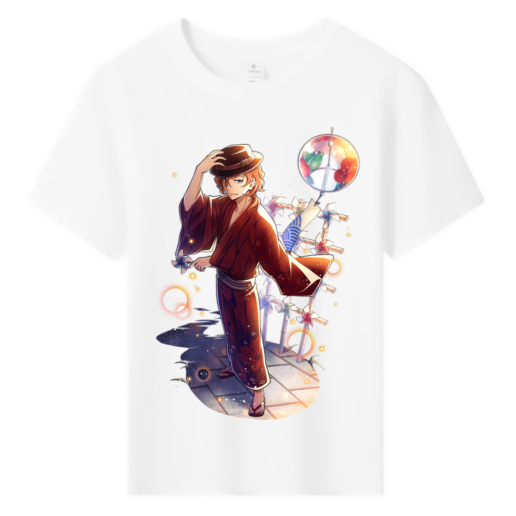 （画像用） 文豪ストレイドッグス Bungo Stray Dogs 綿100％キッズTシャツ（フロントプリント）