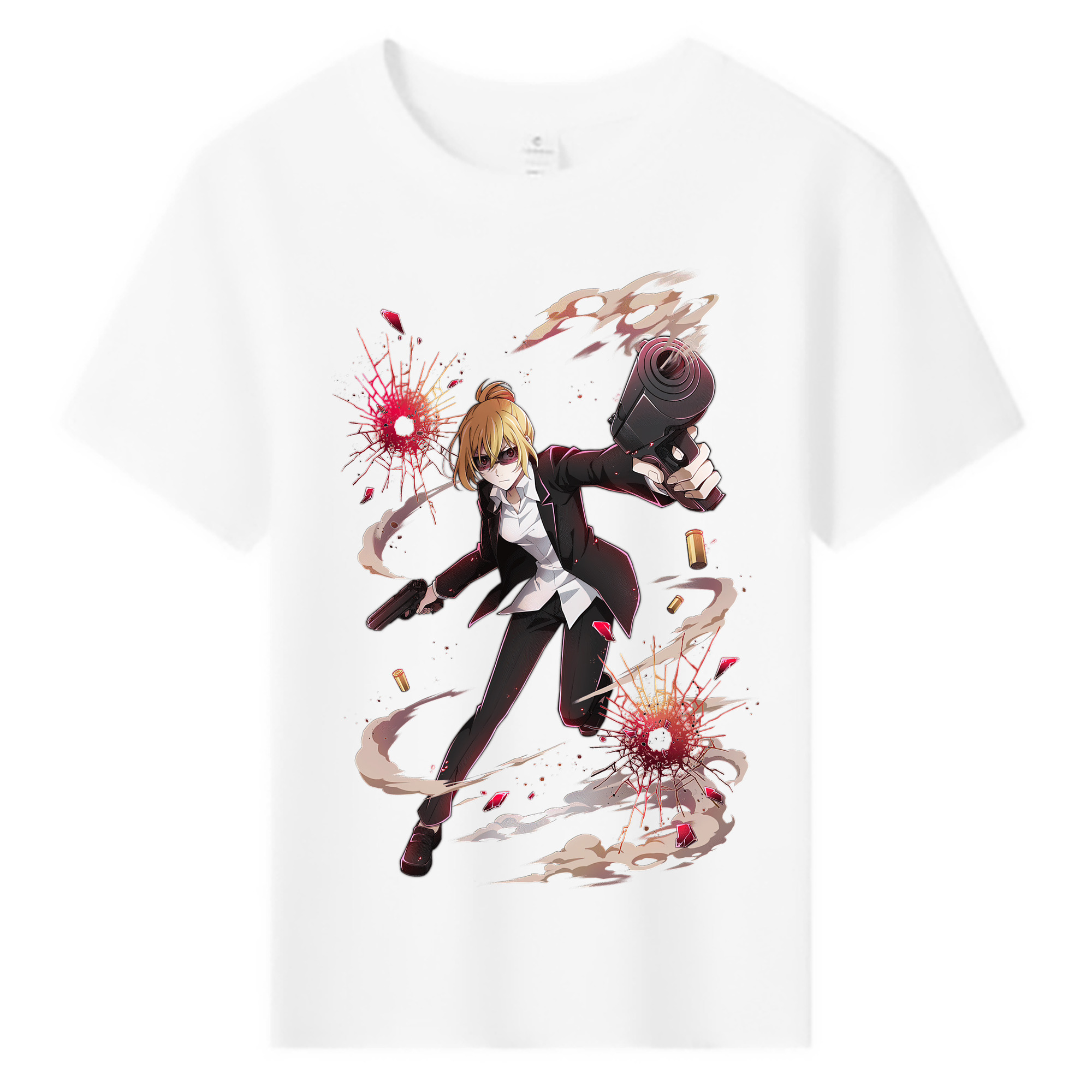 （画像用） 文豪ストレイドッグス Bungo Stray Dogs 綿100％キッズTシャツ（フロントプリント）