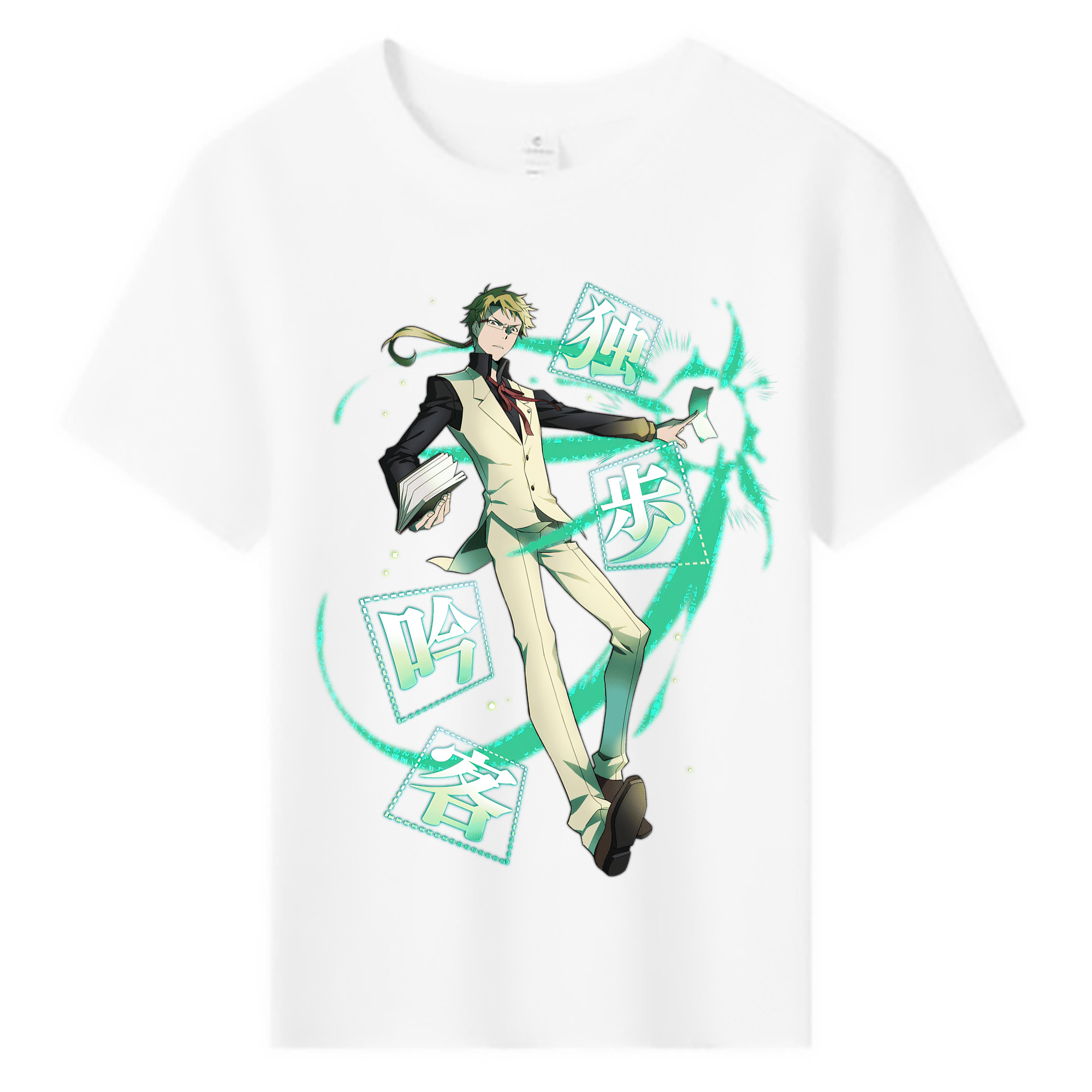 （画像用） 文豪ストレイドッグス Bungo Stray Dogs 綿100％キッズTシャツ（フロントプリント）