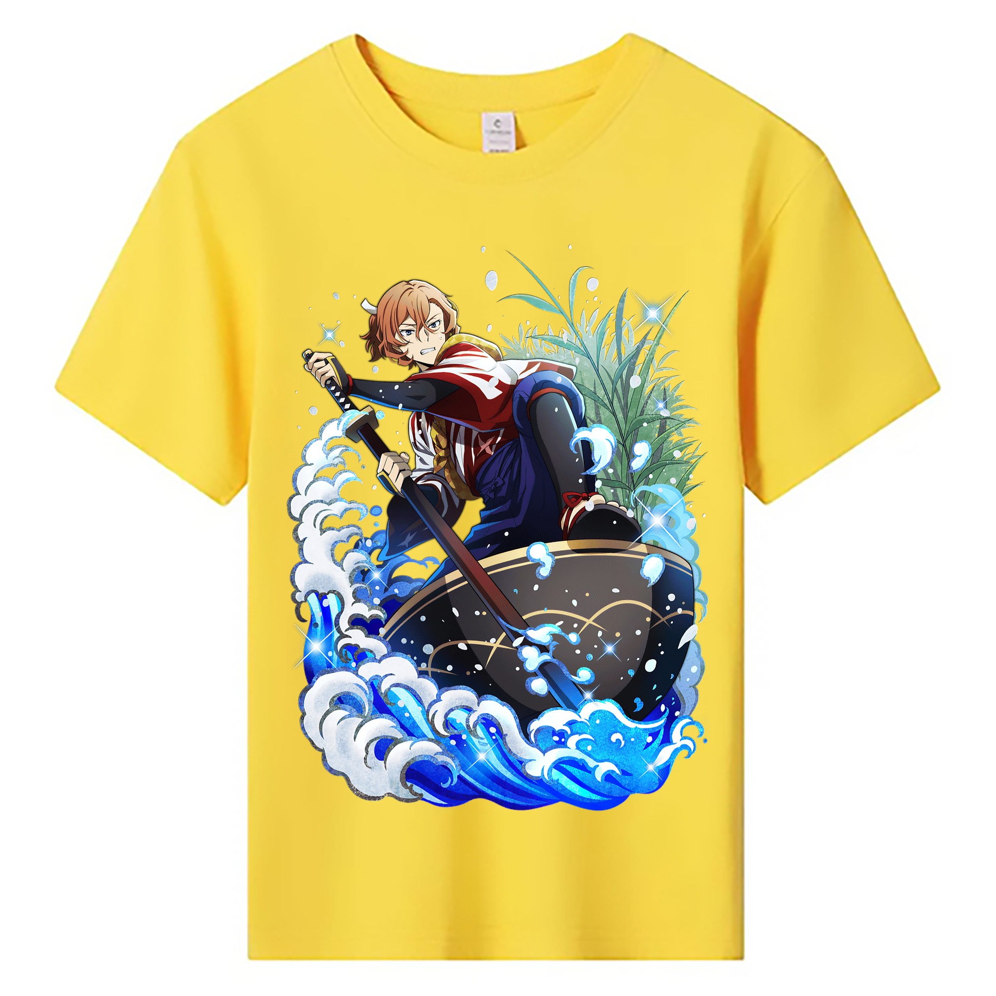 （画像用） 文豪ストレイドッグス Bungo Stray Dogs 綿100％キッズTシャツ（フロントプリント）