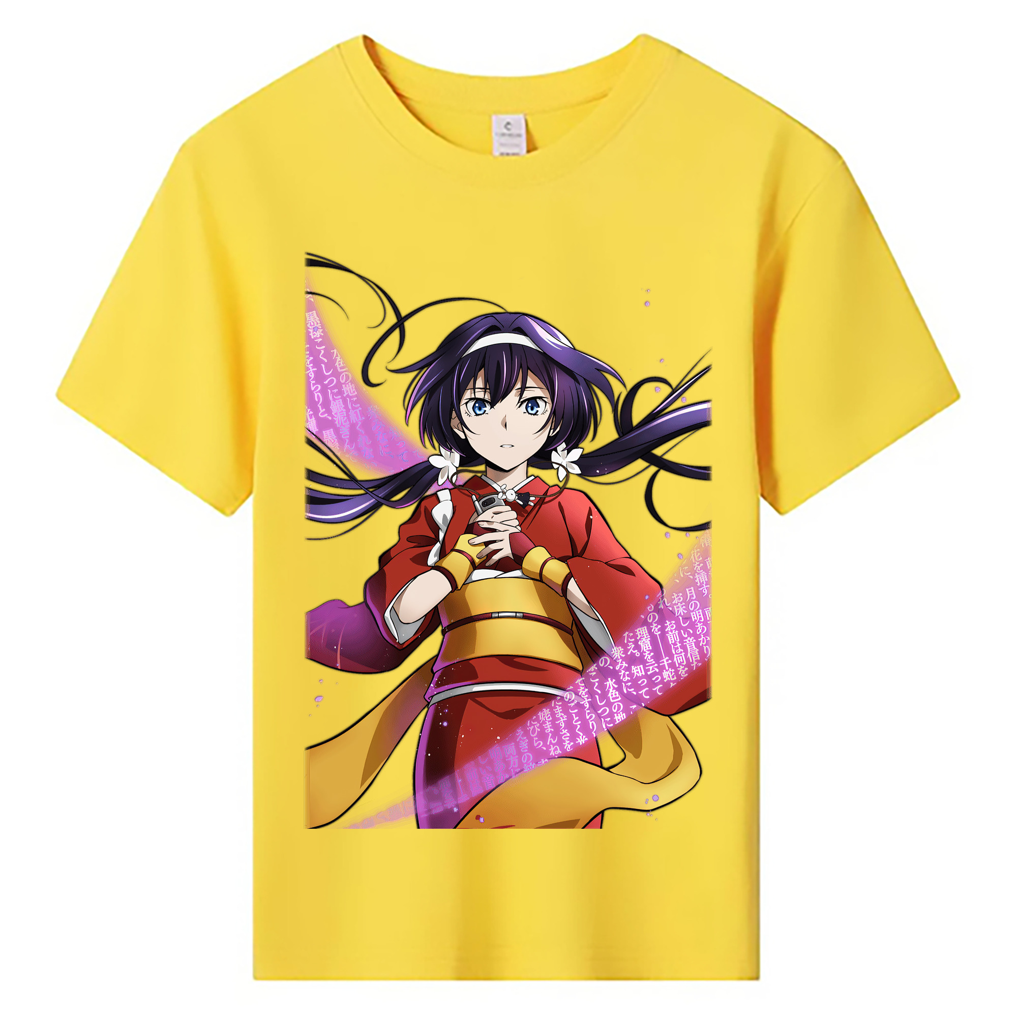 （画像用） 文豪ストレイドッグス Bungo Stray Dogs 綿100％キッズTシャツ（フロントプリント）