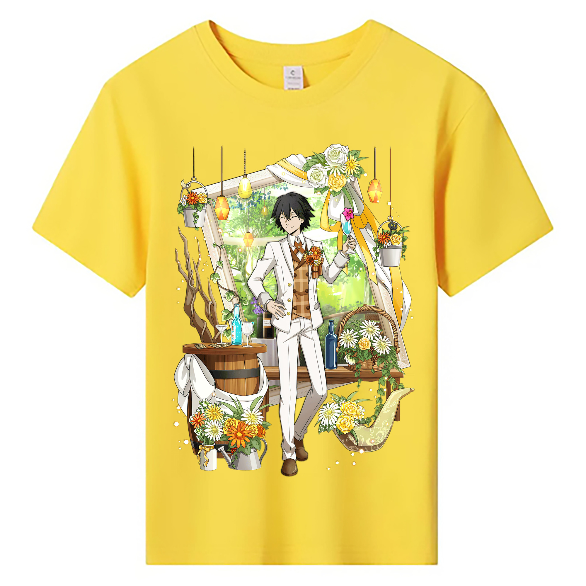 （画像用） 文豪ストレイドッグス Bungo Stray Dogs 綿100％キッズTシャツ（フロントプリント）