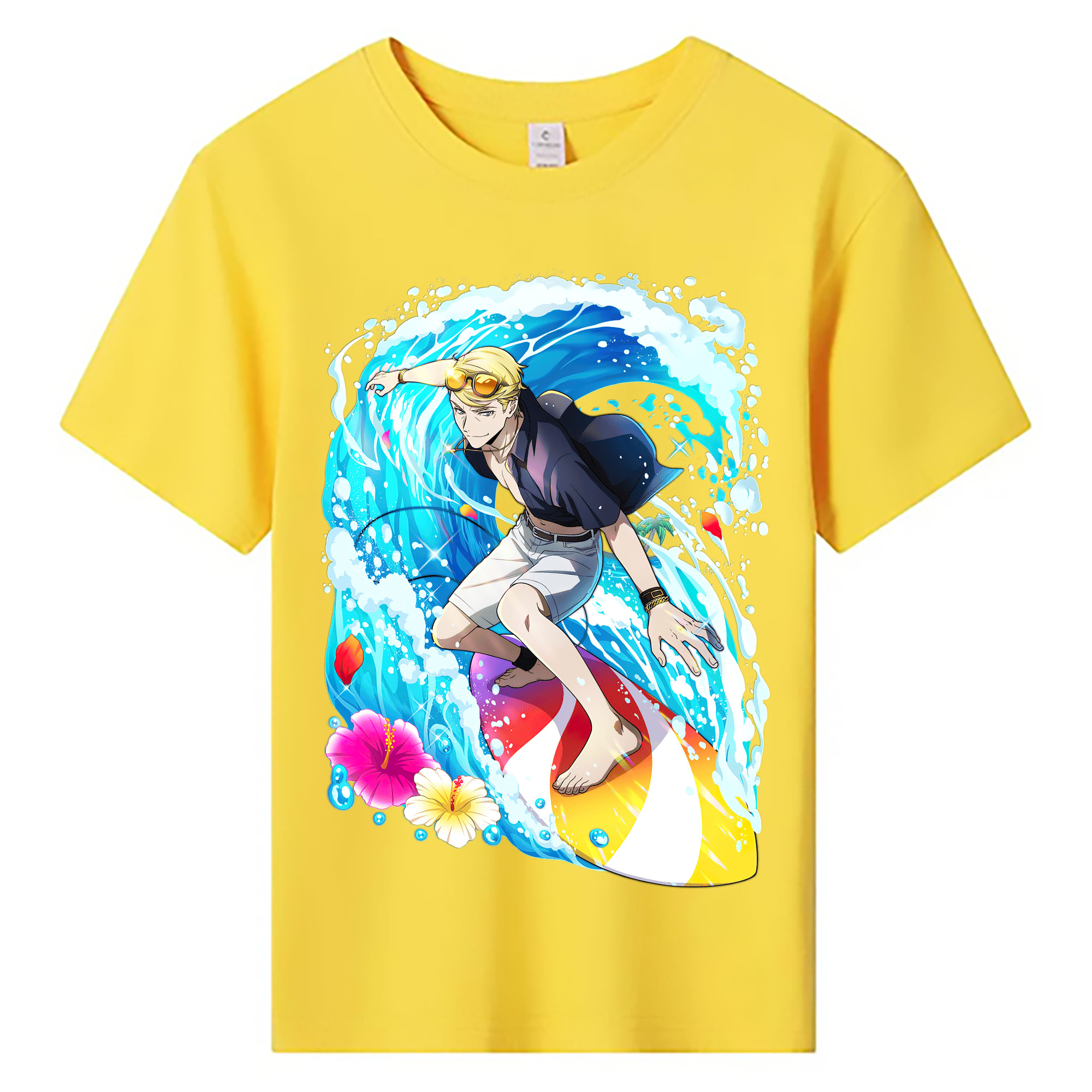 （画像用） 文豪ストレイドッグス Bungo Stray Dogs 綿100％キッズTシャツ（フロントプリント）