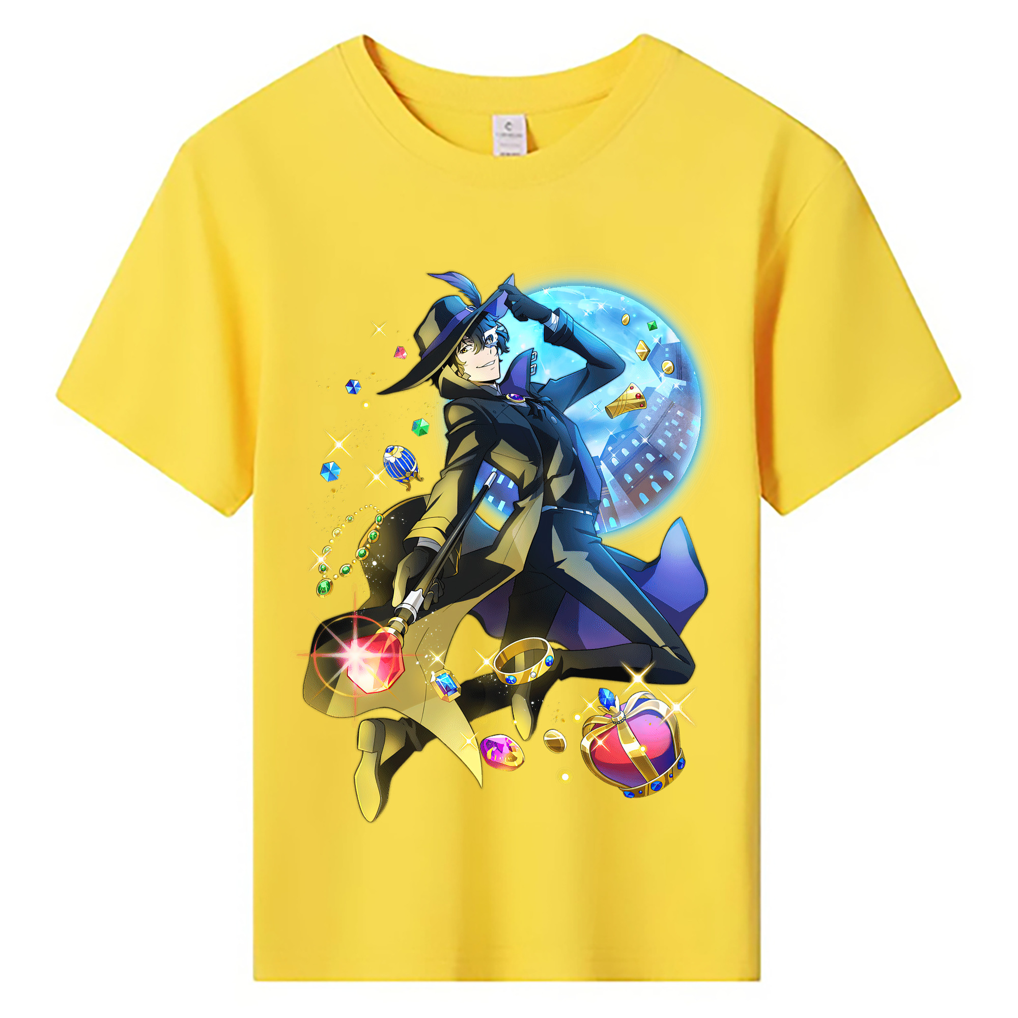 （画像用） 文豪ストレイドッグス Bungo Stray Dogs 綿100％キッズTシャツ（フロントプリント）