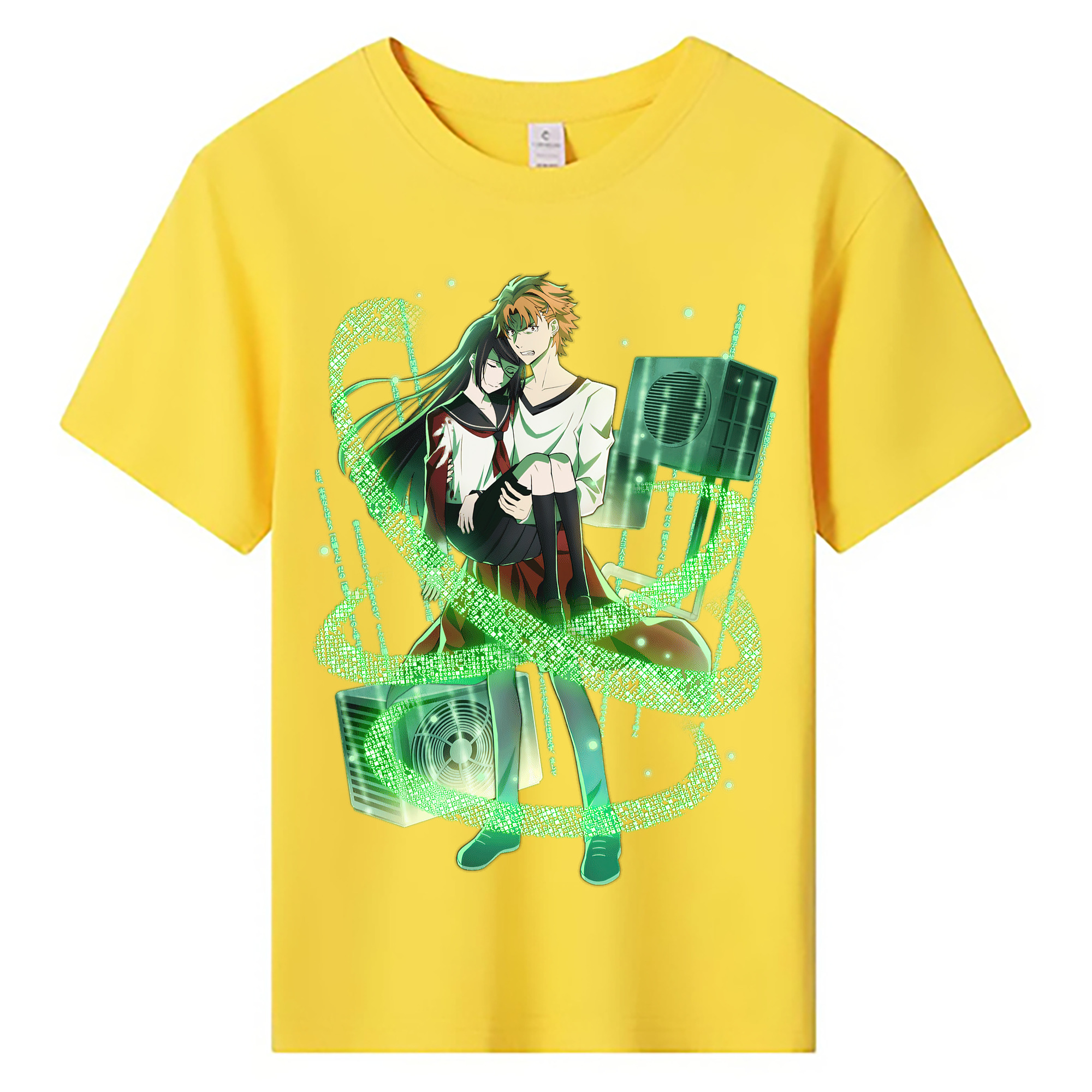 （画像用） 文豪ストレイドッグス Bungo Stray Dogs 綿100％キッズTシャツ（フロントプリント）