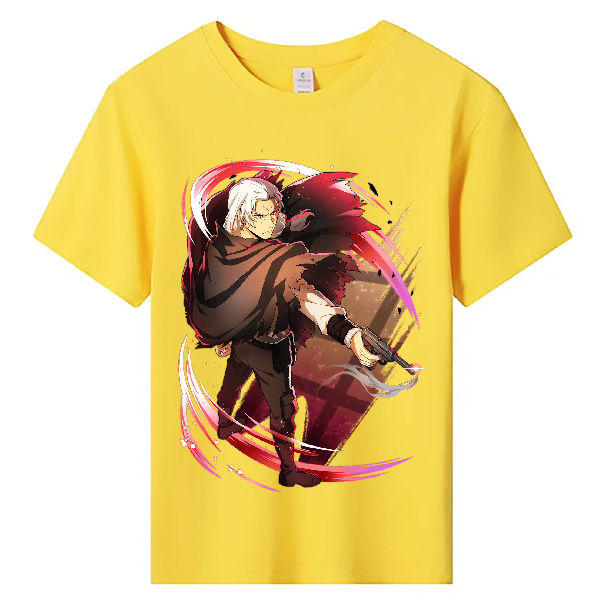 （画像用） 文豪ストレイドッグス Bungo Stray Dogs 綿100％キッズTシャツ（フロントプリント）