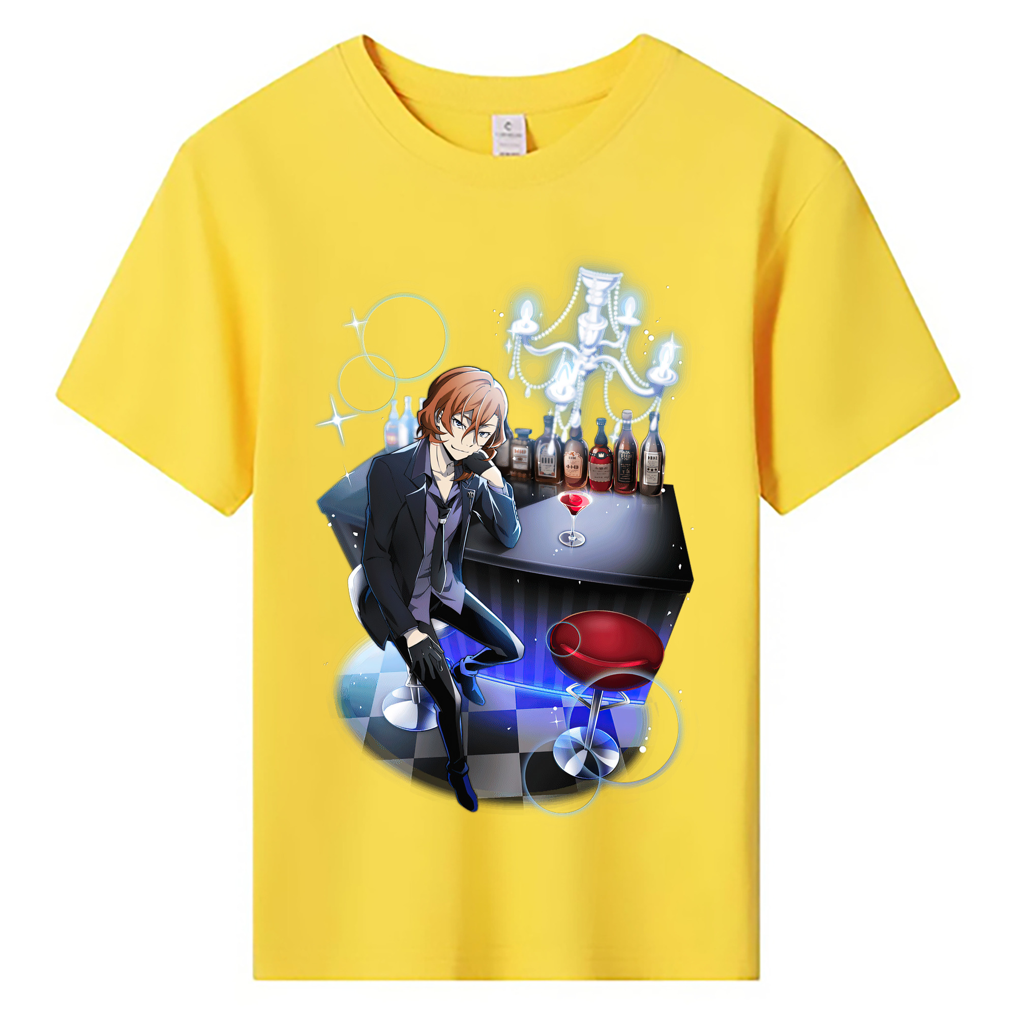 （画像用） 文豪ストレイドッグス Bungo Stray Dogs 綿100％キッズTシャツ（フロントプリント）