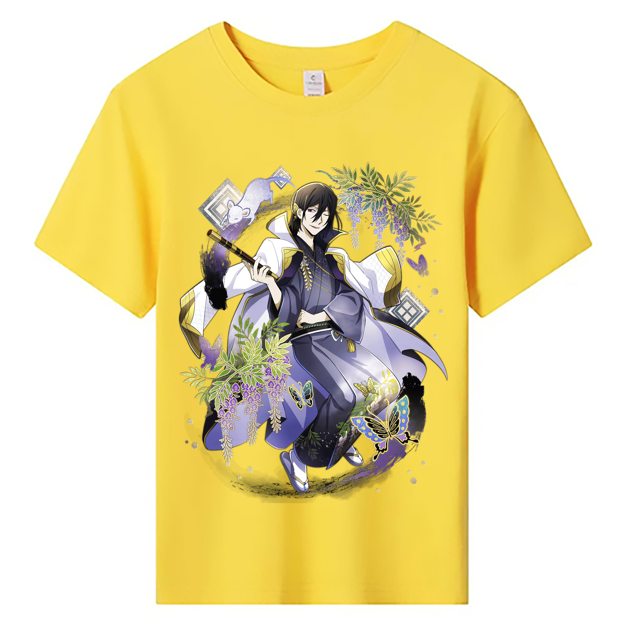（画像用） 文豪ストレイドッグス Bungo Stray Dogs 綿100％キッズTシャツ（フロントプリント）