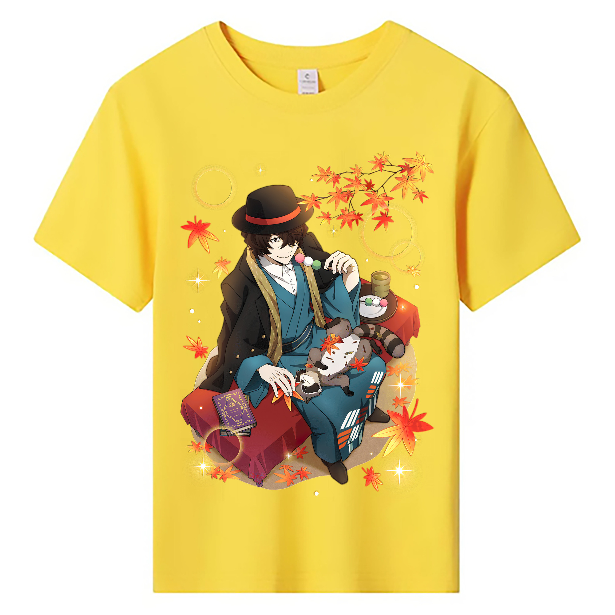 （画像用） 文豪ストレイドッグス Bungo Stray Dogs 綿100％キッズTシャツ（フロントプリント）