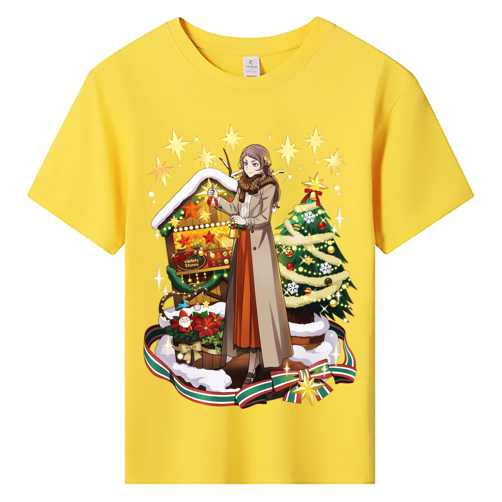 （画像用） 文豪ストレイドッグス Bungo Stray Dogs 綿100％キッズTシャツ（フロントプリント）