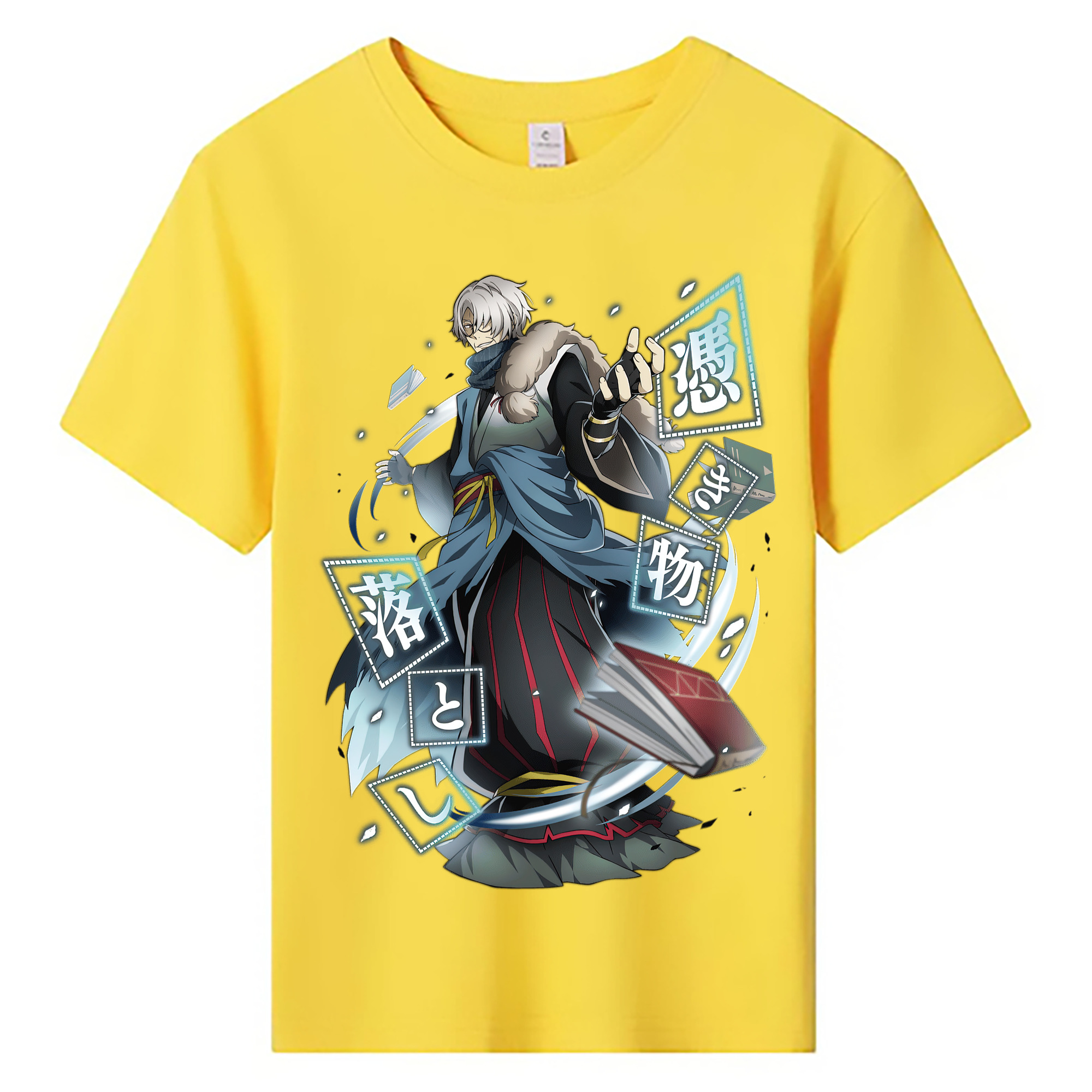 （画像用） 文豪ストレイドッグス Bungo Stray Dogs 綿100％キッズTシャツ（フロントプリント）