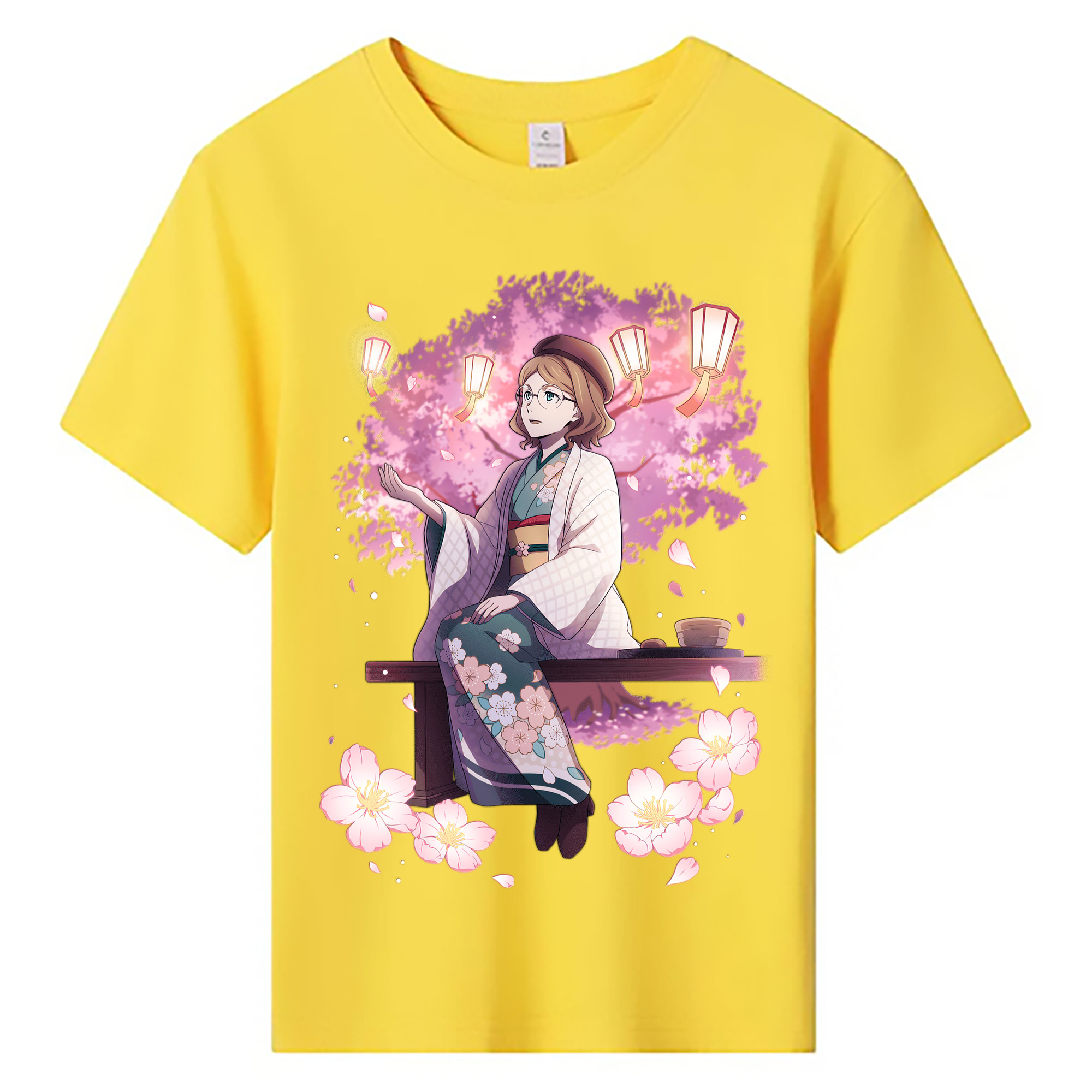 （画像用） 文豪ストレイドッグス Bungo Stray Dogs 綿100％キッズTシャツ（フロントプリント）
