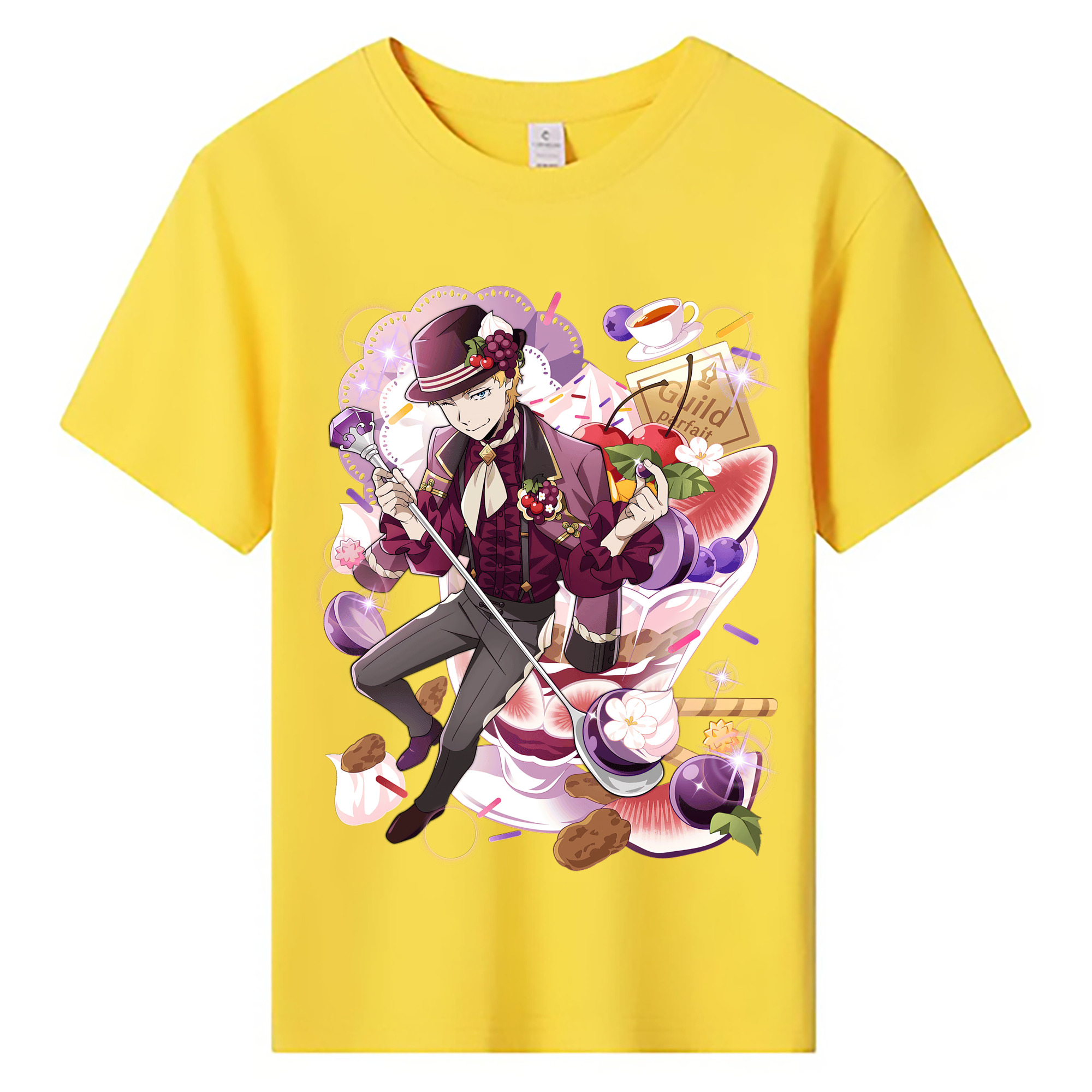 （画像用） 文豪ストレイドッグス Bungo Stray Dogs 綿100％キッズTシャツ（フロントプリント）