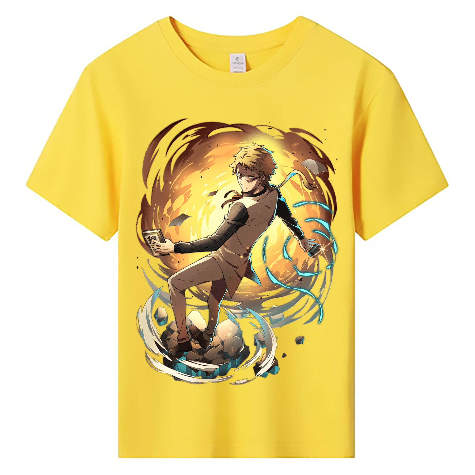 （画像用） 文豪ストレイドッグス Bungo Stray Dogs 綿100％キッズTシャツ（フロントプリント）