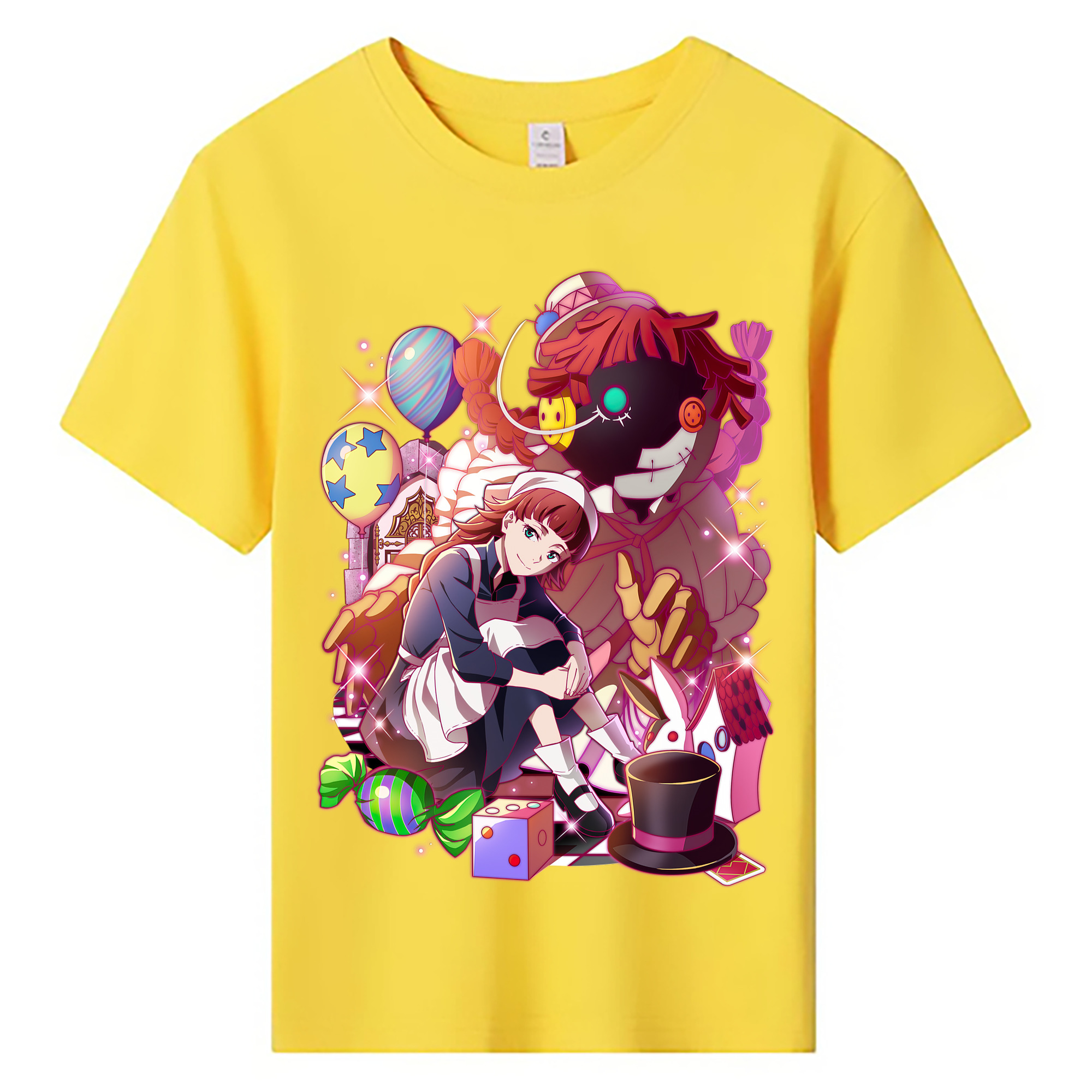 （画像用） 文豪ストレイドッグス Bungo Stray Dogs 綿100％キッズTシャツ（フロントプリント）