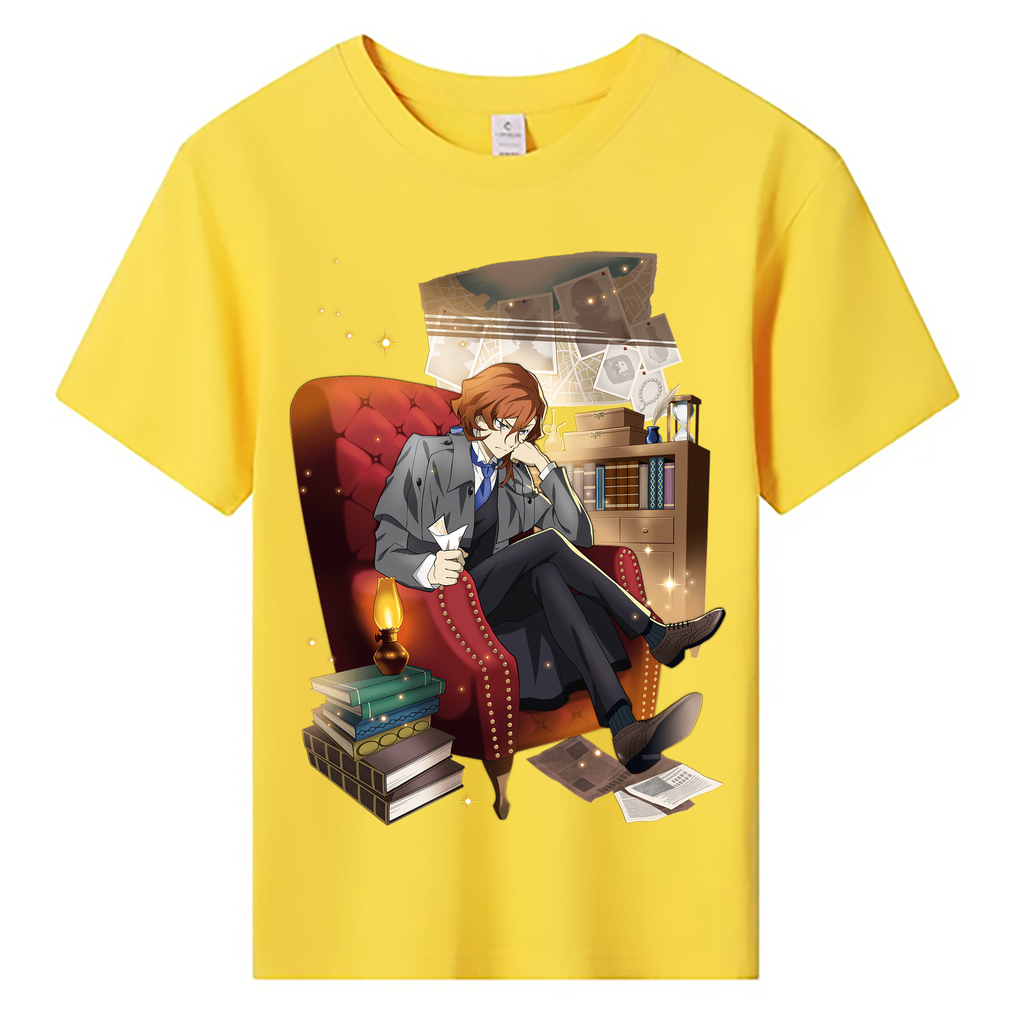 （画像用） 文豪ストレイドッグス Bungo Stray Dogs 綿100％キッズTシャツ（フロントプリント）
