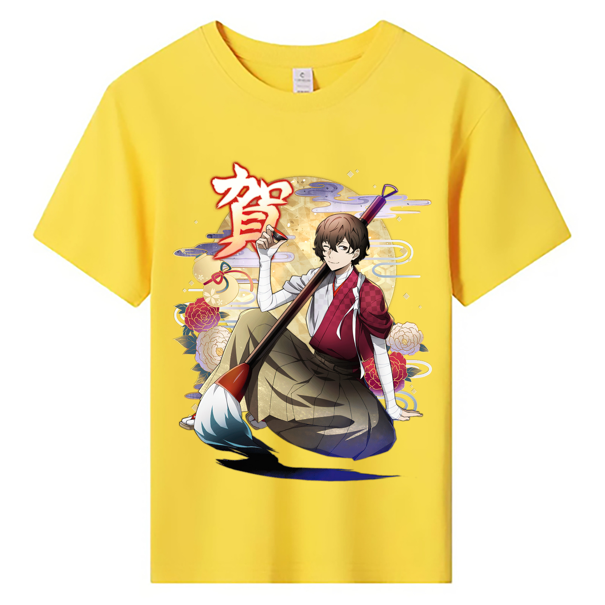 （画像用） 文豪ストレイドッグス Bungo Stray Dogs 綿100％キッズTシャツ（フロントプリント）