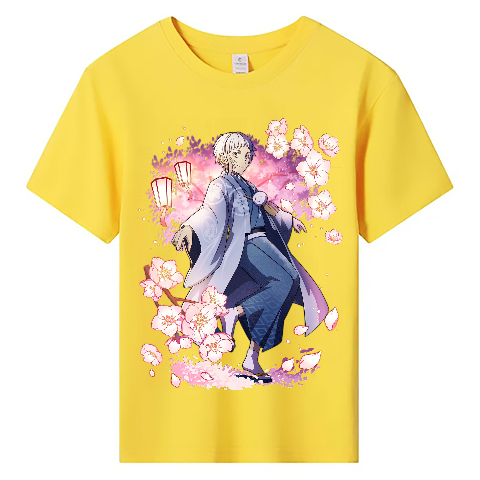 （画像用） 文豪ストレイドッグス Bungo Stray Dogs 綿100％キッズTシャツ（フロントプリント）
