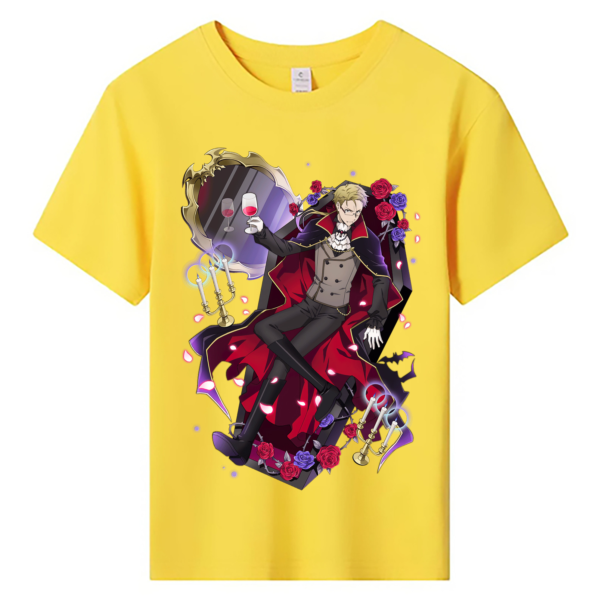 （画像用） 文豪ストレイドッグス Bungo Stray Dogs 綿100％キッズTシャツ（フロントプリント）
