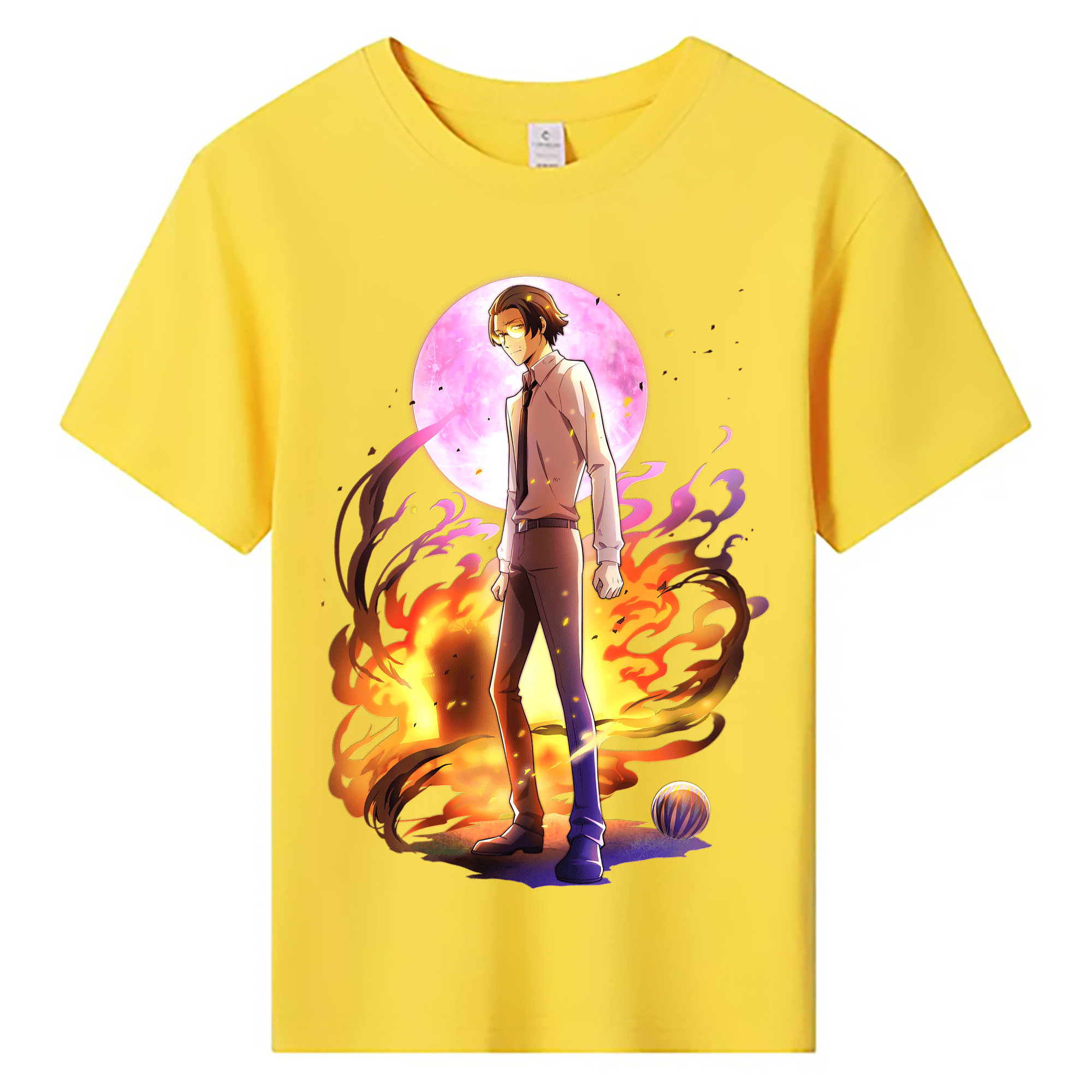 （画像用） 文豪ストレイドッグス Bungo Stray Dogs 綿100％キッズTシャツ（フロントプリント）