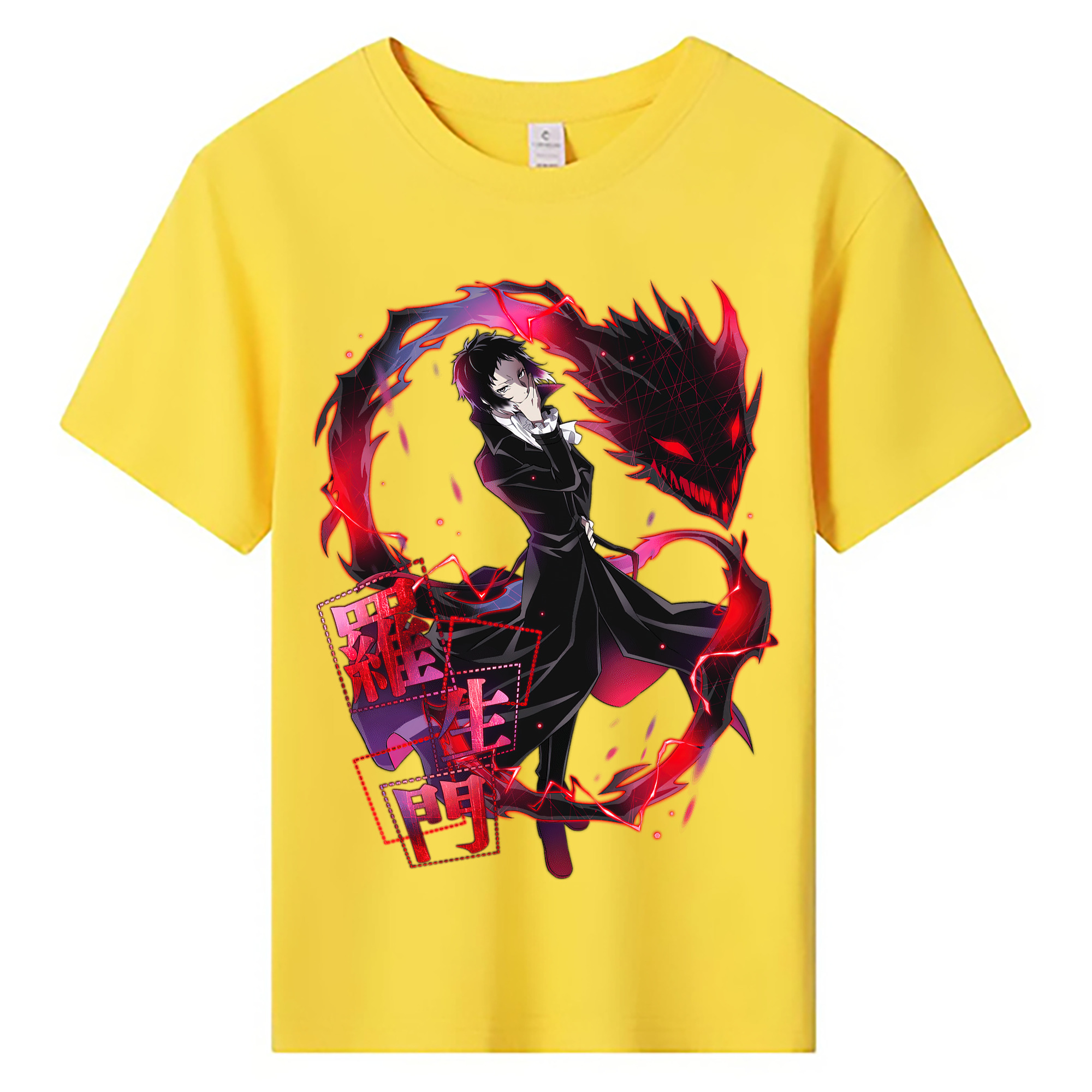 （画像用） 文豪ストレイドッグス Bungo Stray Dogs 綿100％キッズTシャツ（フロントプリント）