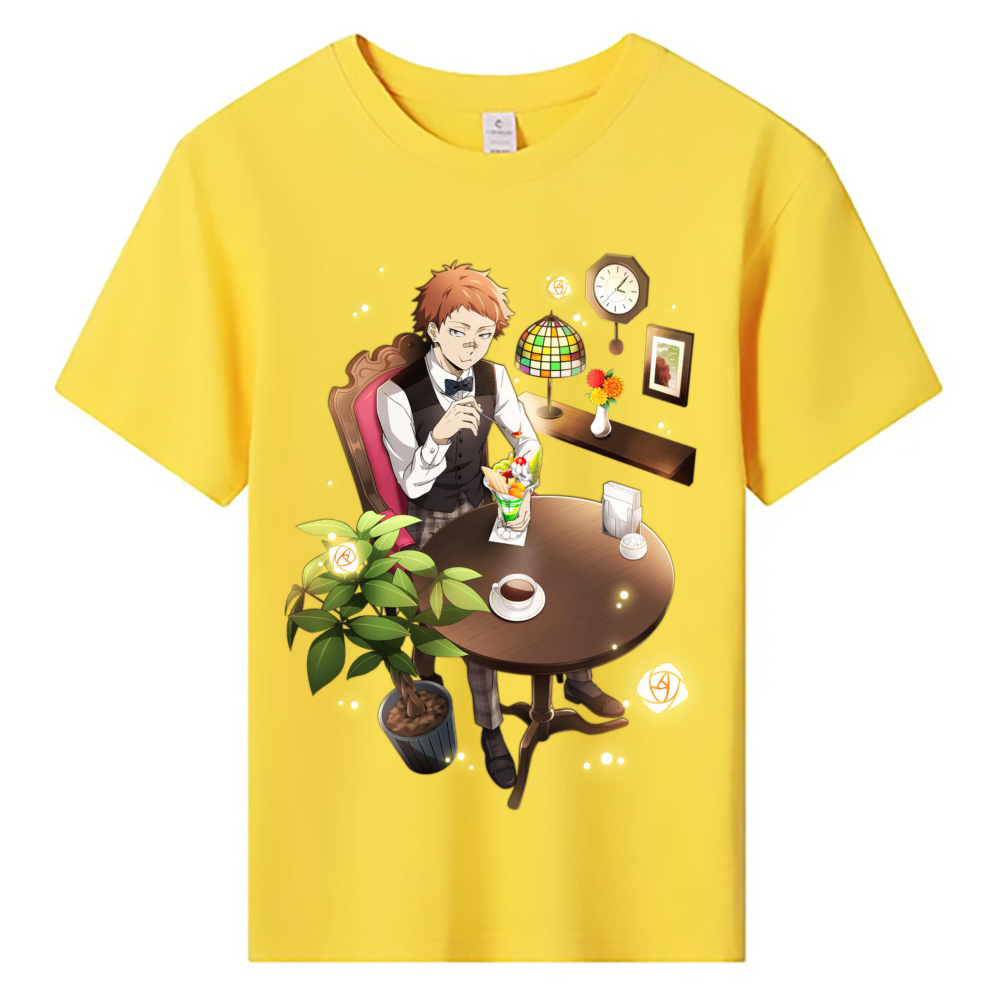 （画像用） 文豪ストレイドッグス Bungo Stray Dogs 綿100％キッズTシャツ（フロントプリント）
