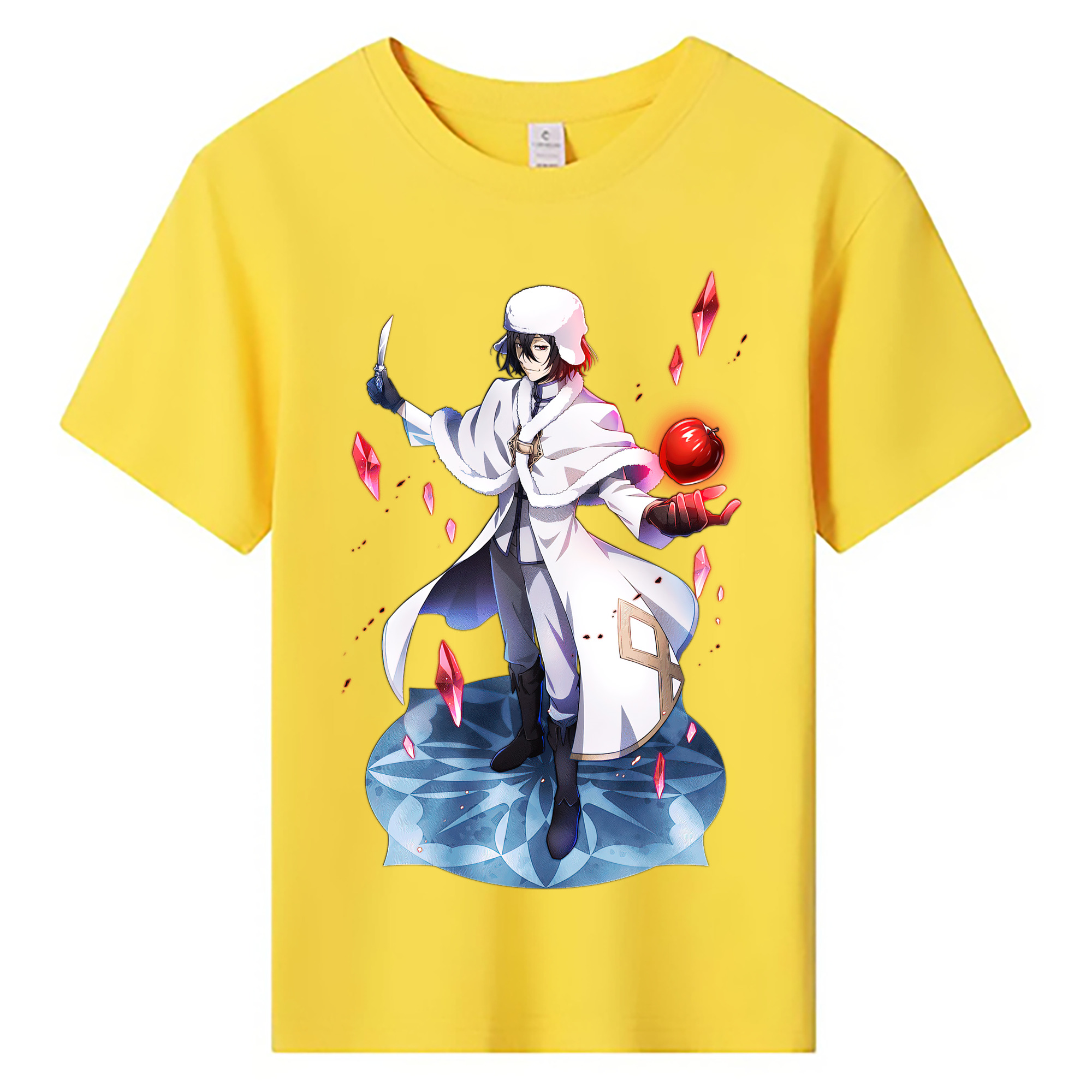 （画像用） 文豪ストレイドッグス Bungo Stray Dogs 綿100％キッズTシャツ（フロントプリント）