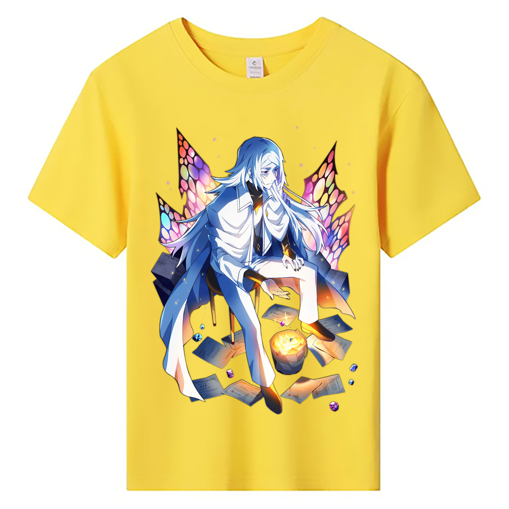 （画像用） 文豪ストレイドッグス Bungo Stray Dogs 綿100％キッズTシャツ（フロントプリント）