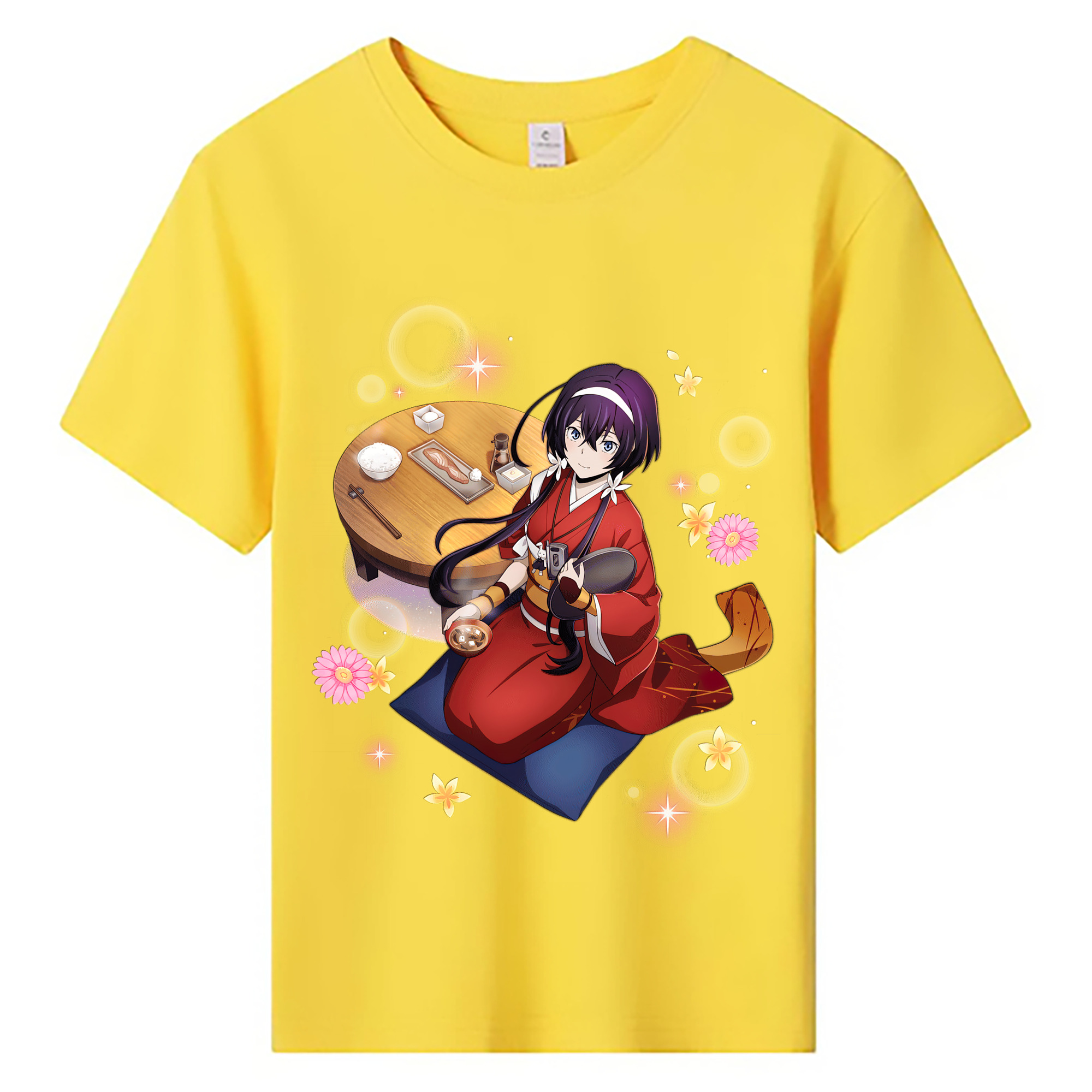 （画像用） 文豪ストレイドッグス Bungo Stray Dogs 綿100％キッズTシャツ（フロントプリント）