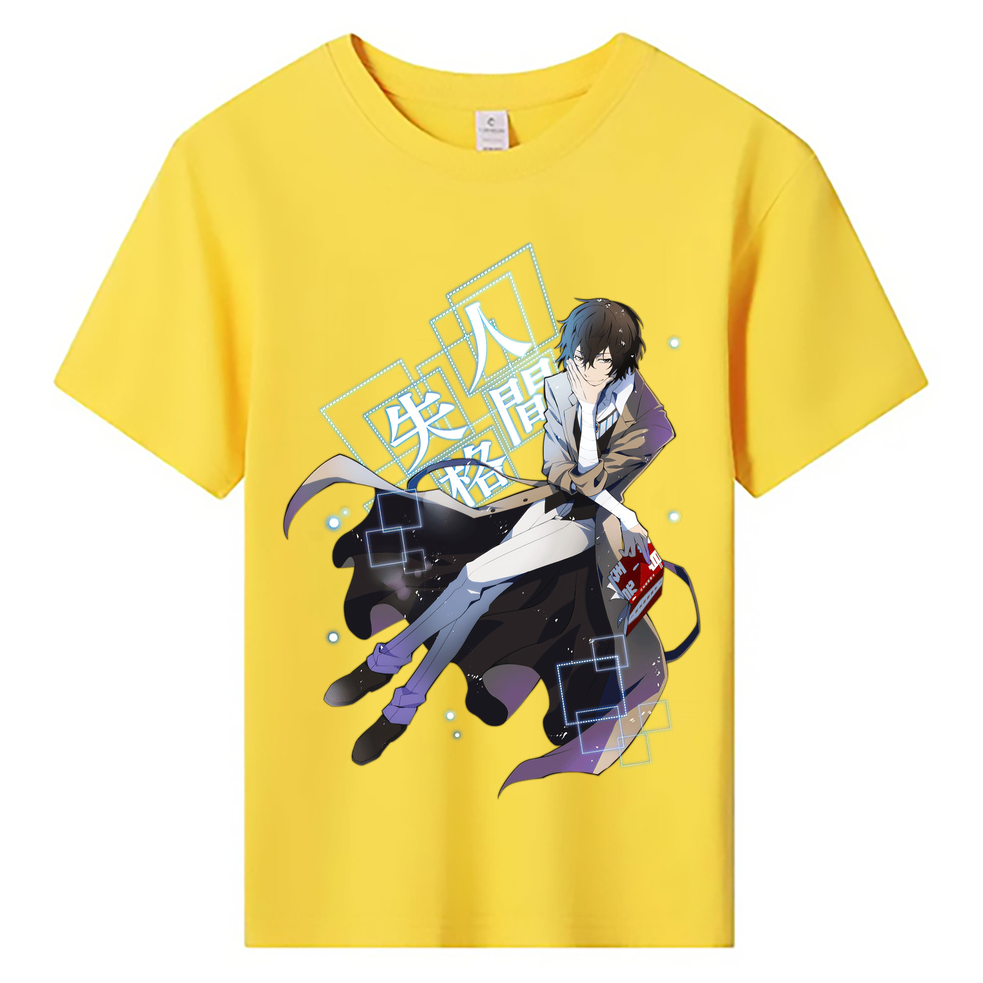 （画像用） 文豪ストレイドッグス Bungo Stray Dogs 綿100％キッズTシャツ（フロントプリント）