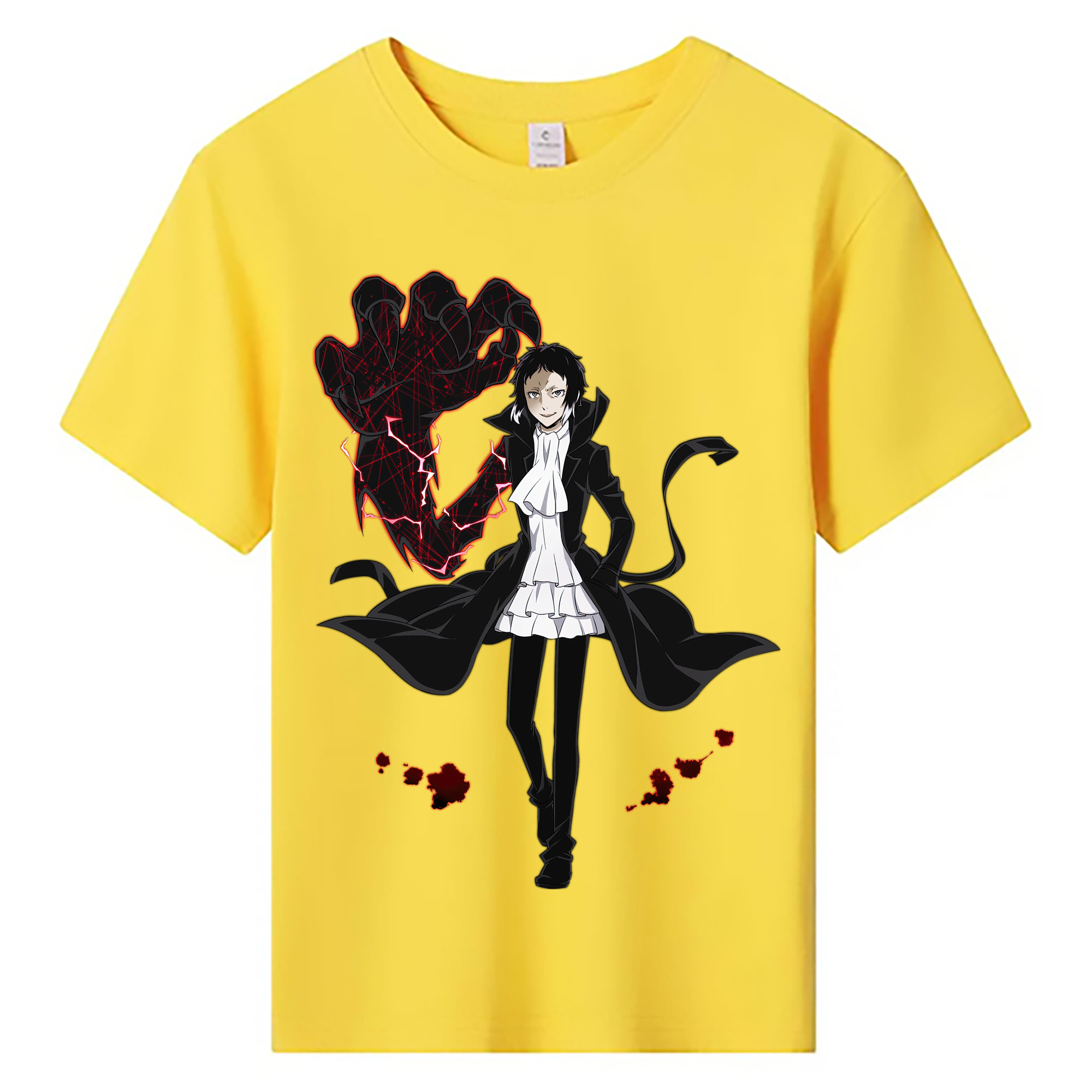 （画像用） 文豪ストレイドッグス Bungo Stray Dogs 綿100％キッズTシャツ（フロントプリント）