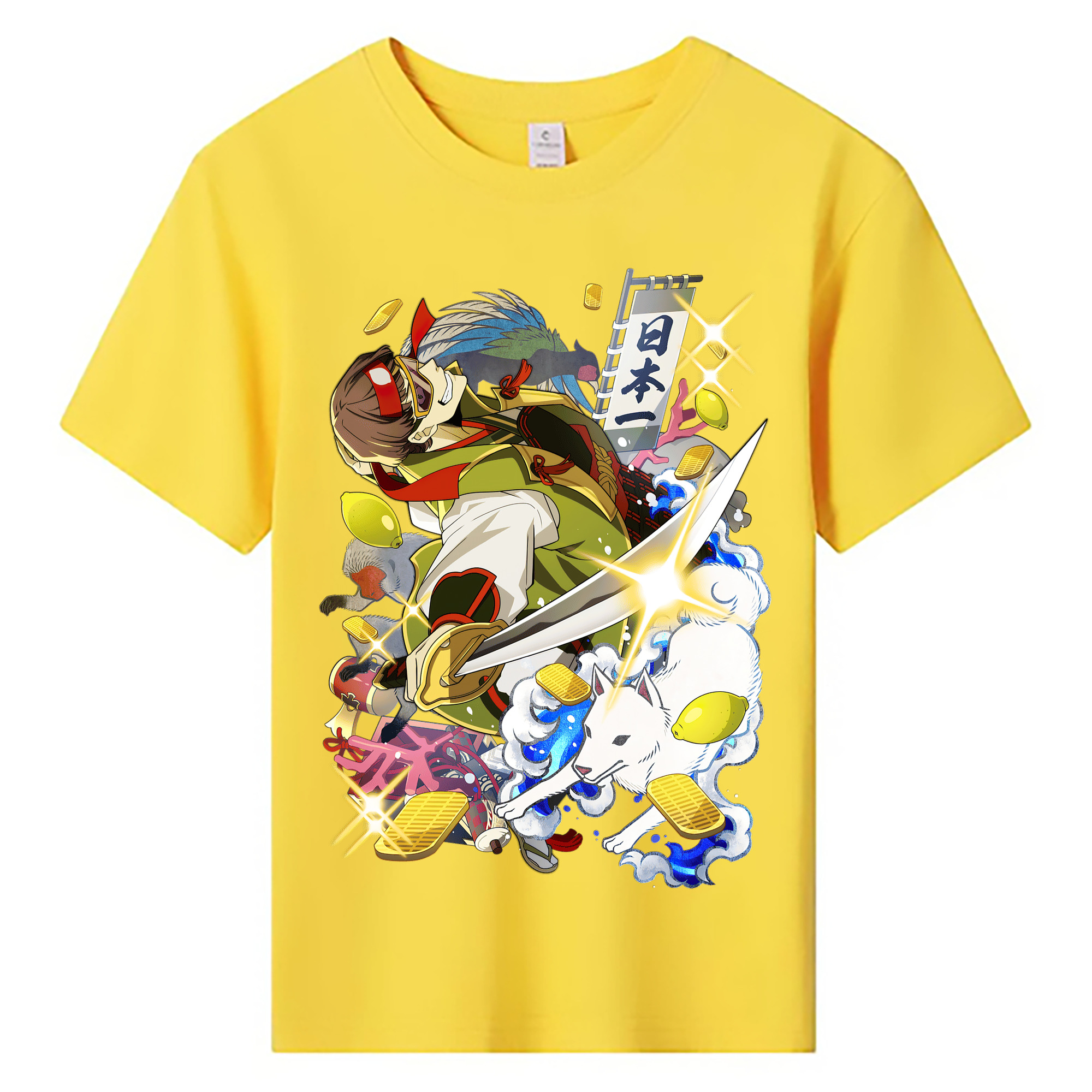 （画像用） 文豪ストレイドッグス Bungo Stray Dogs 綿100％キッズTシャツ（フロントプリント）