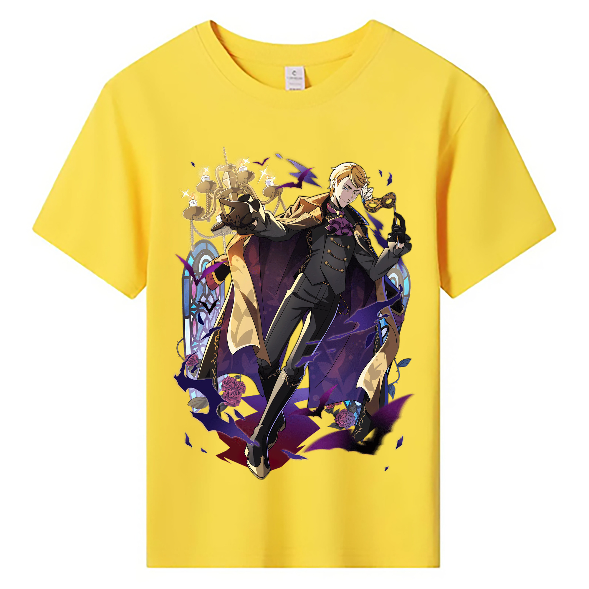 （画像用） 文豪ストレイドッグス Bungo Stray Dogs 綿100％キッズTシャツ（フロントプリント）