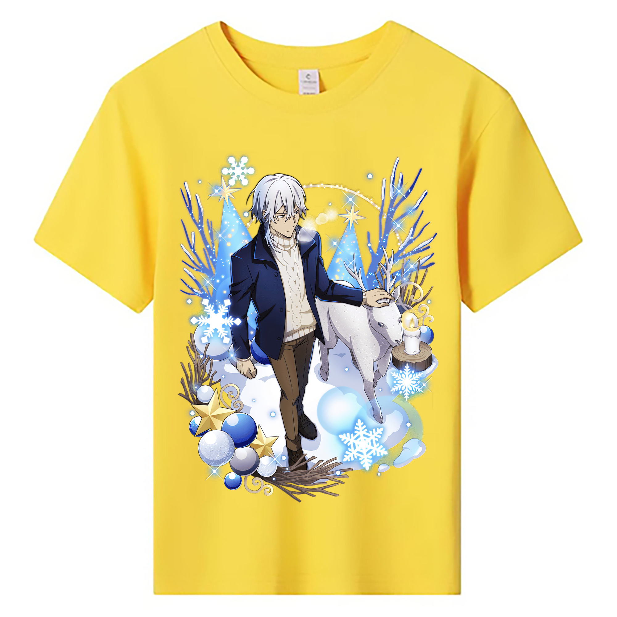 （画像用） 文豪ストレイドッグス Bungo Stray Dogs 綿100％キッズTシャツ（フロントプリント）