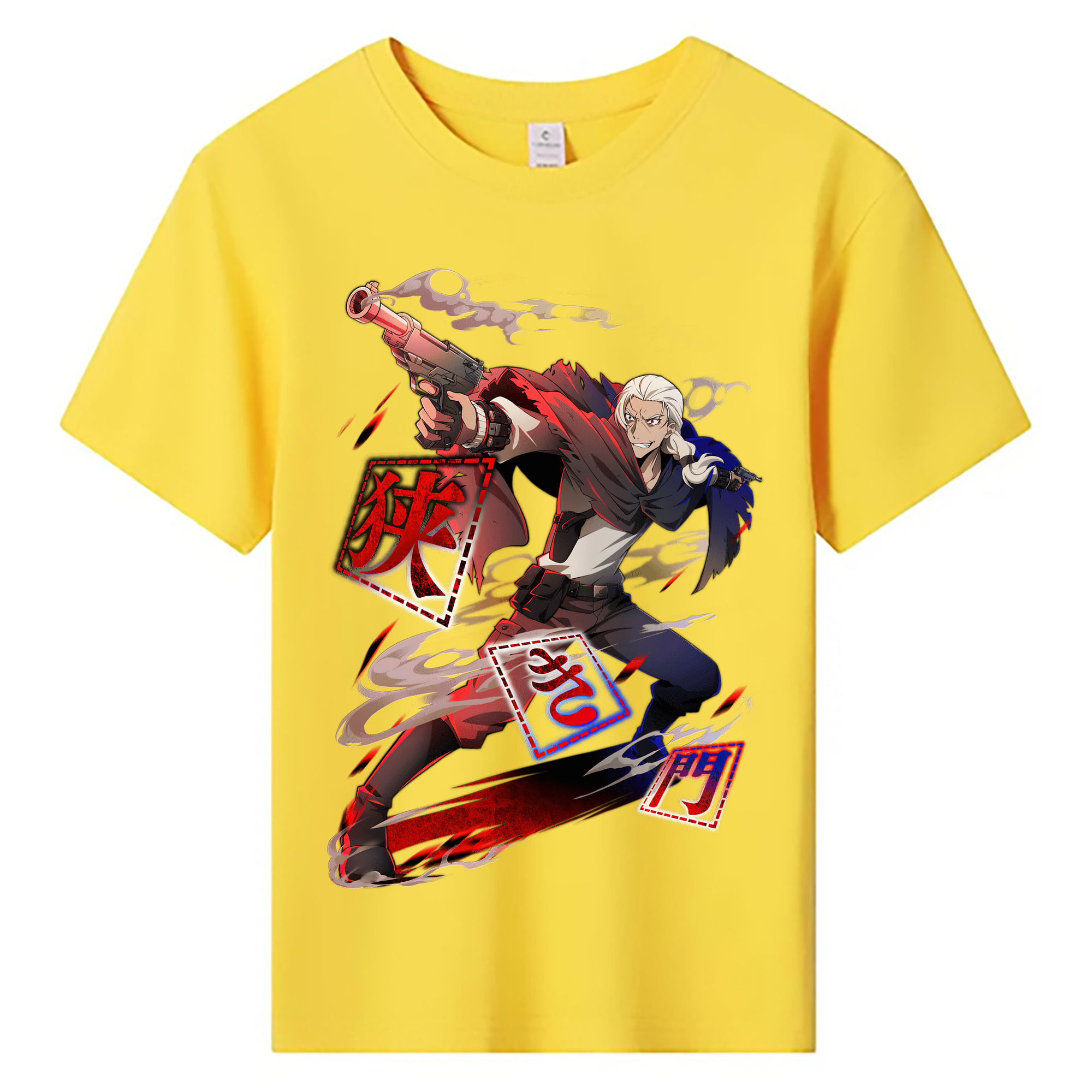 （画像用） 文豪ストレイドッグス Bungo Stray Dogs 綿100％キッズTシャツ（フロントプリント）
