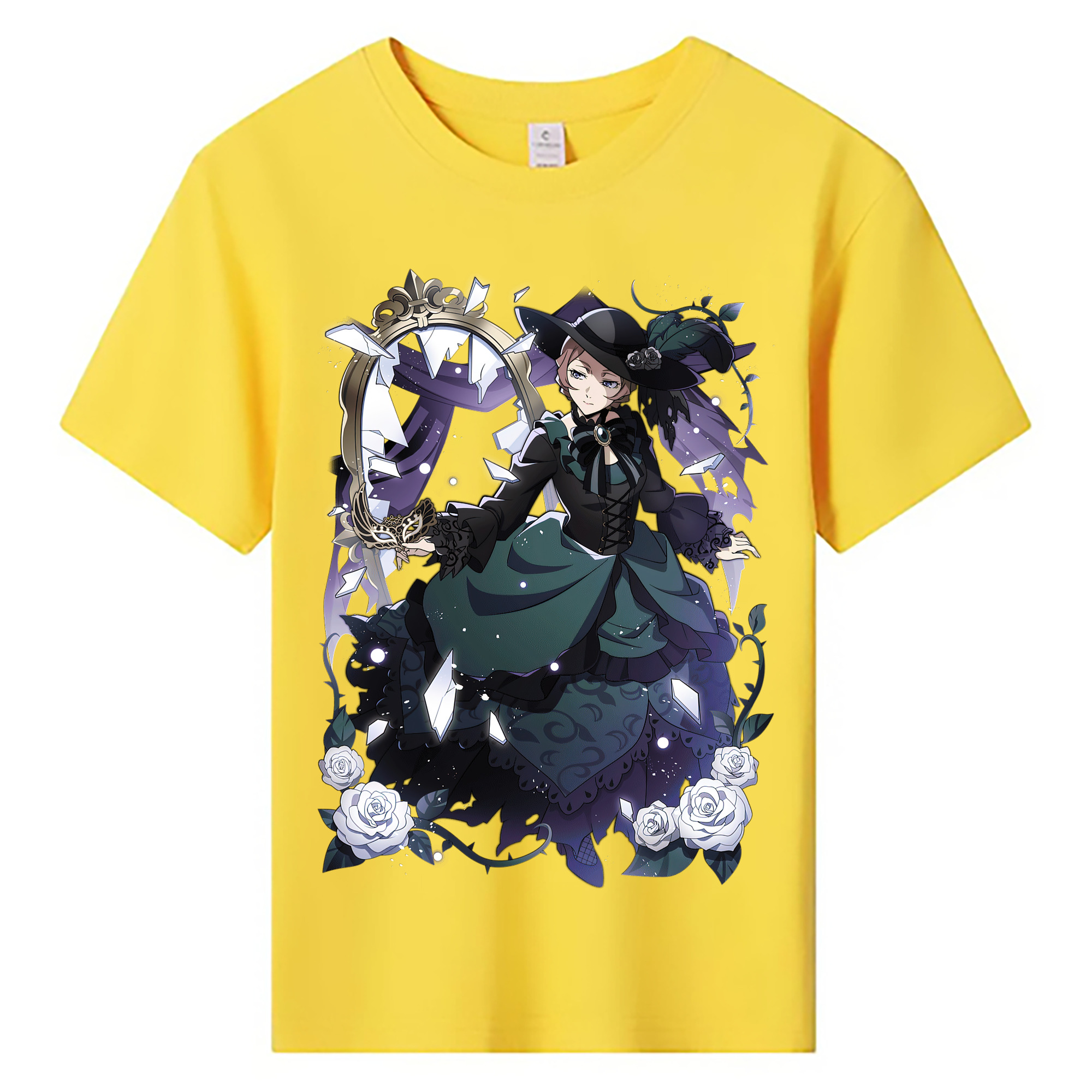 （画像用） 文豪ストレイドッグス Bungo Stray Dogs 綿100％キッズTシャツ（フロントプリント）