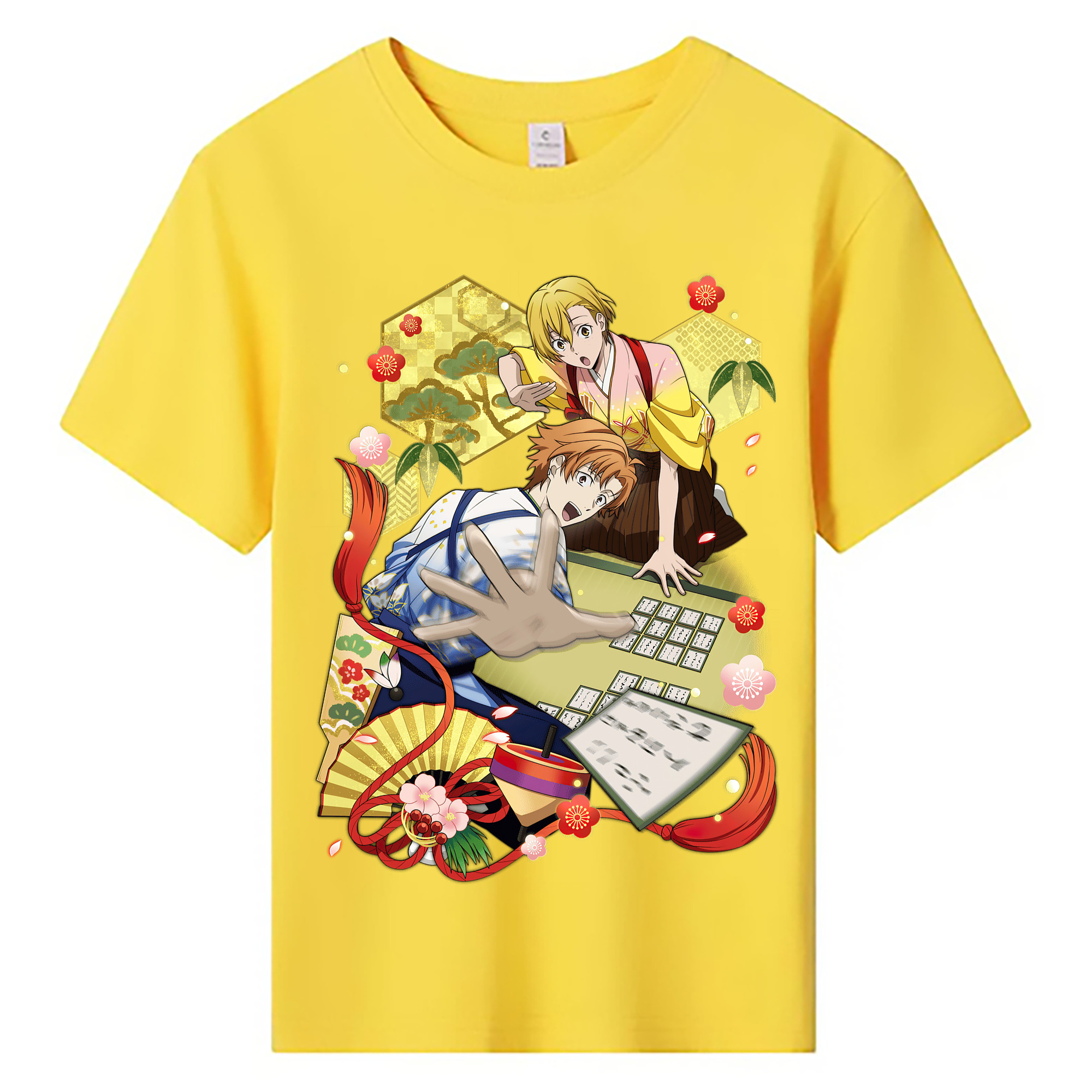 （画像用） 文豪ストレイドッグス Bungo Stray Dogs 綿100％キッズTシャツ（フロントプリント）
