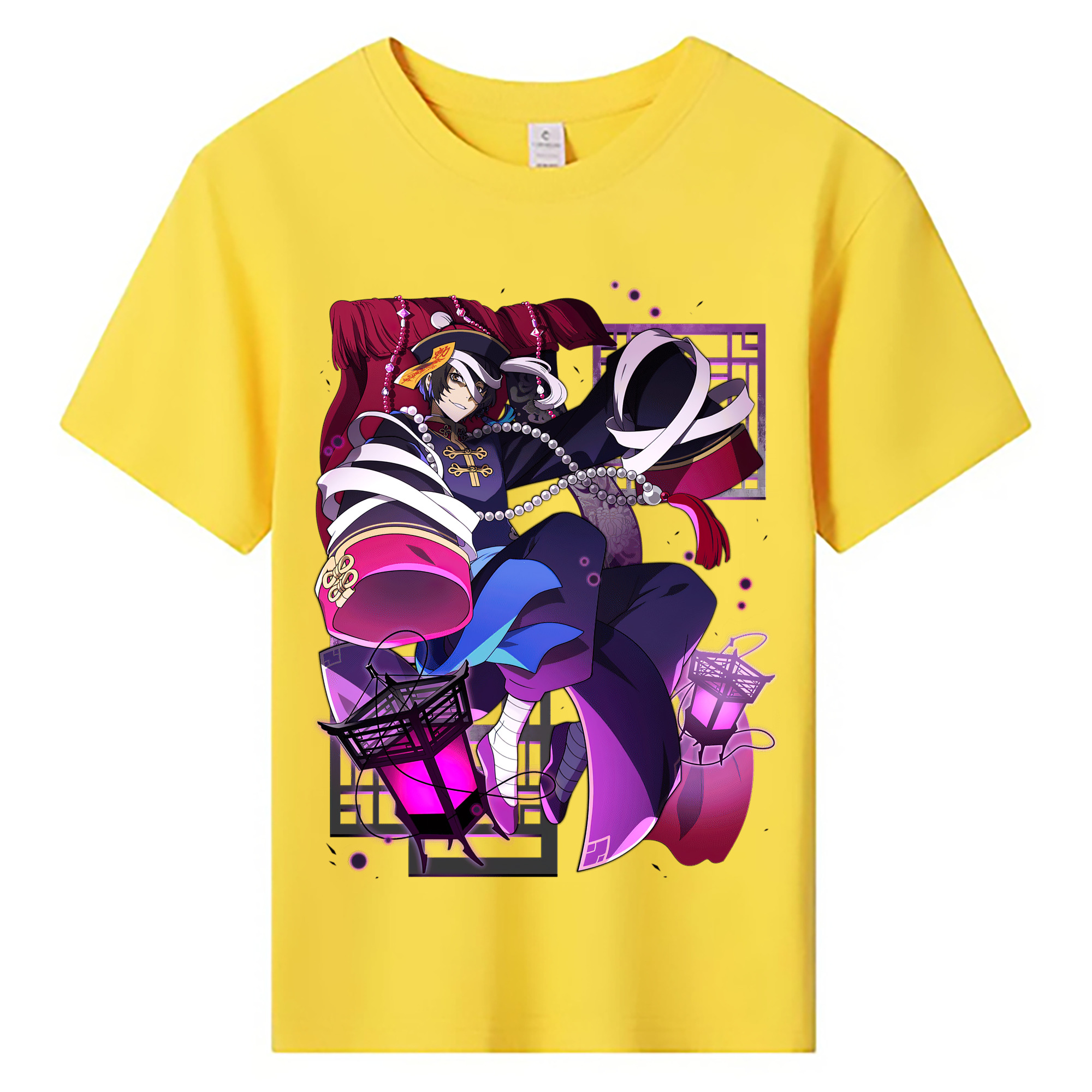 （画像用） 文豪ストレイドッグス Bungo Stray Dogs 綿100％キッズTシャツ（フロントプリント）