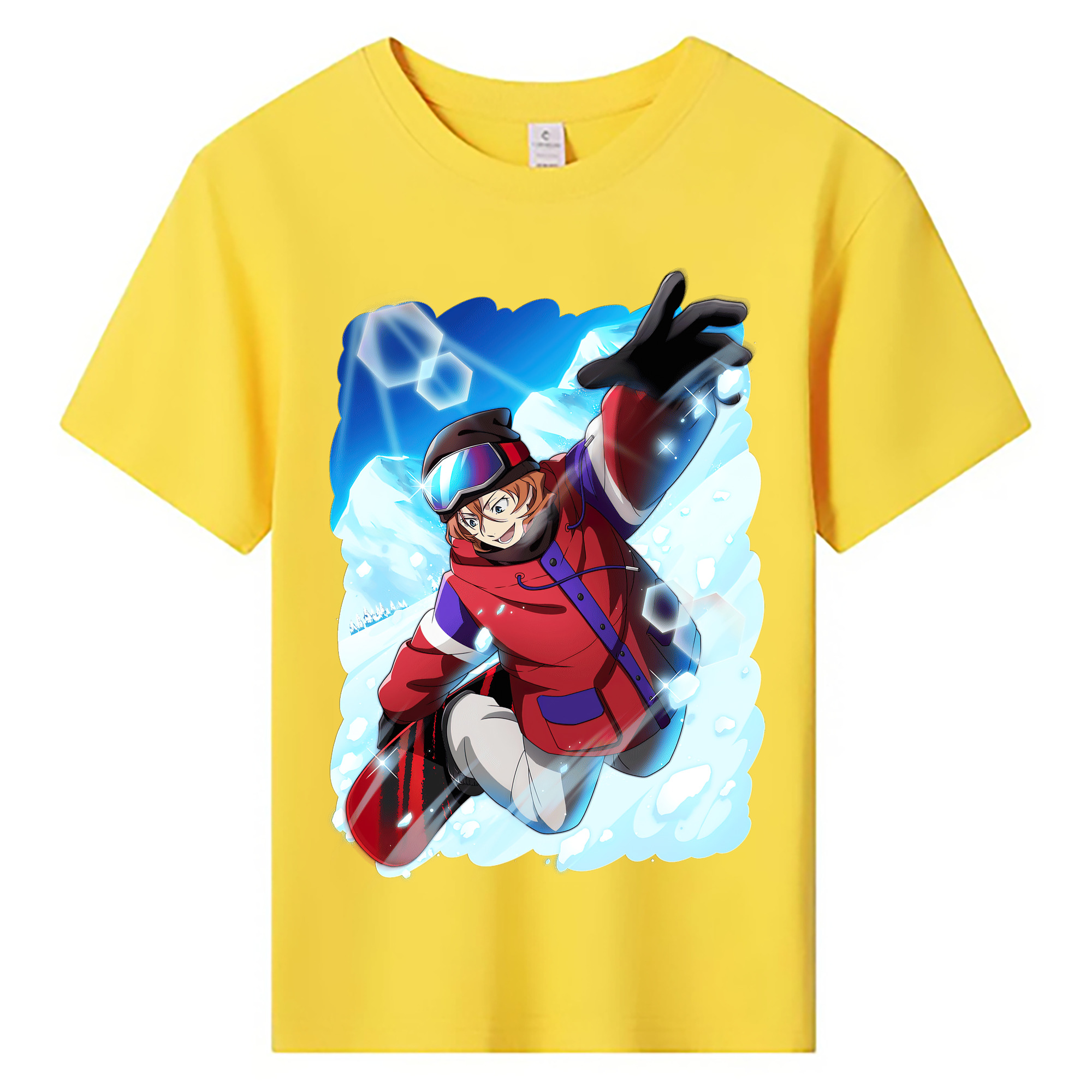 （画像用） 文豪ストレイドッグス Bungo Stray Dogs 綿100％キッズTシャツ（フロントプリント）