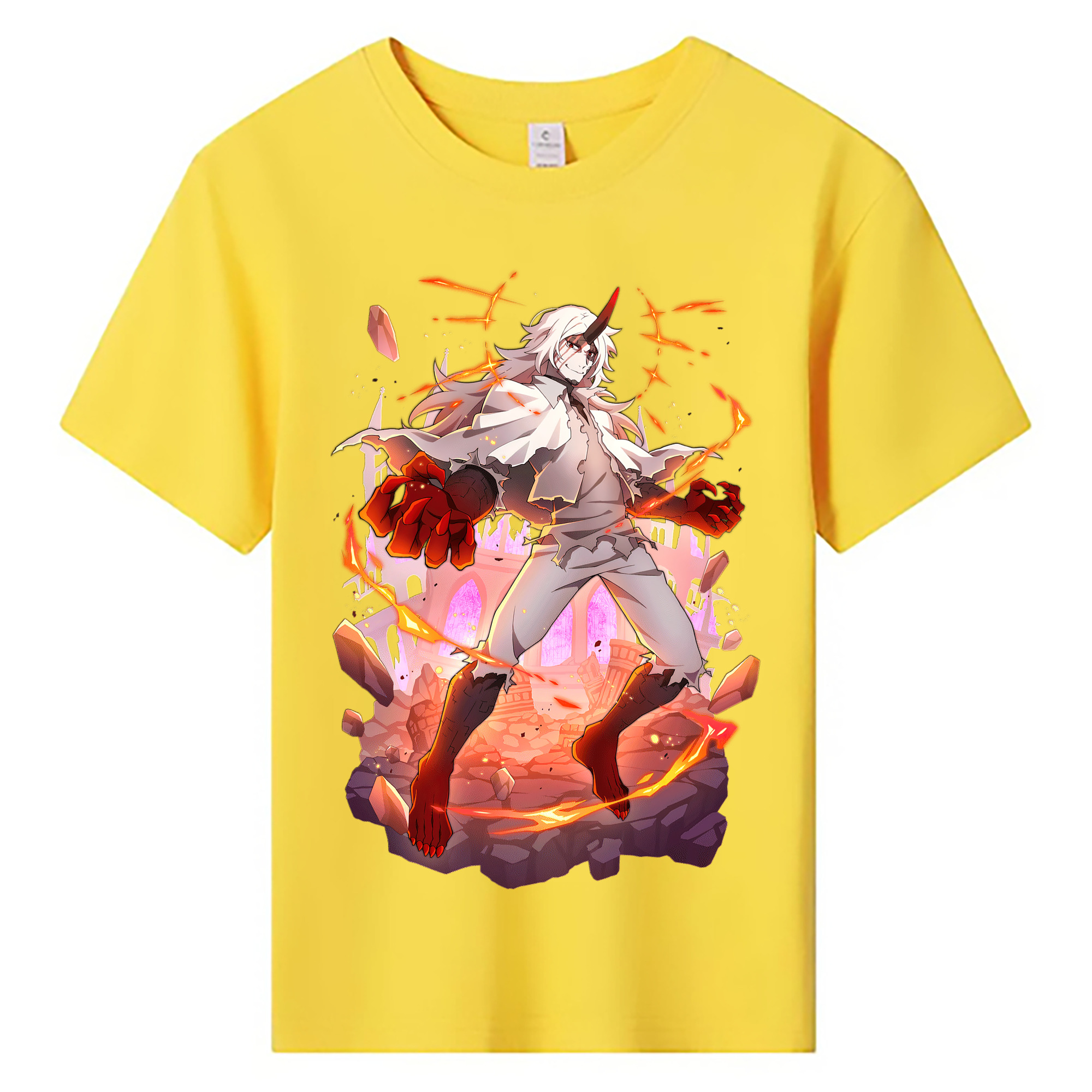 （画像用） 文豪ストレイドッグス Bungo Stray Dogs 綿100％キッズTシャツ（フロントプリント）